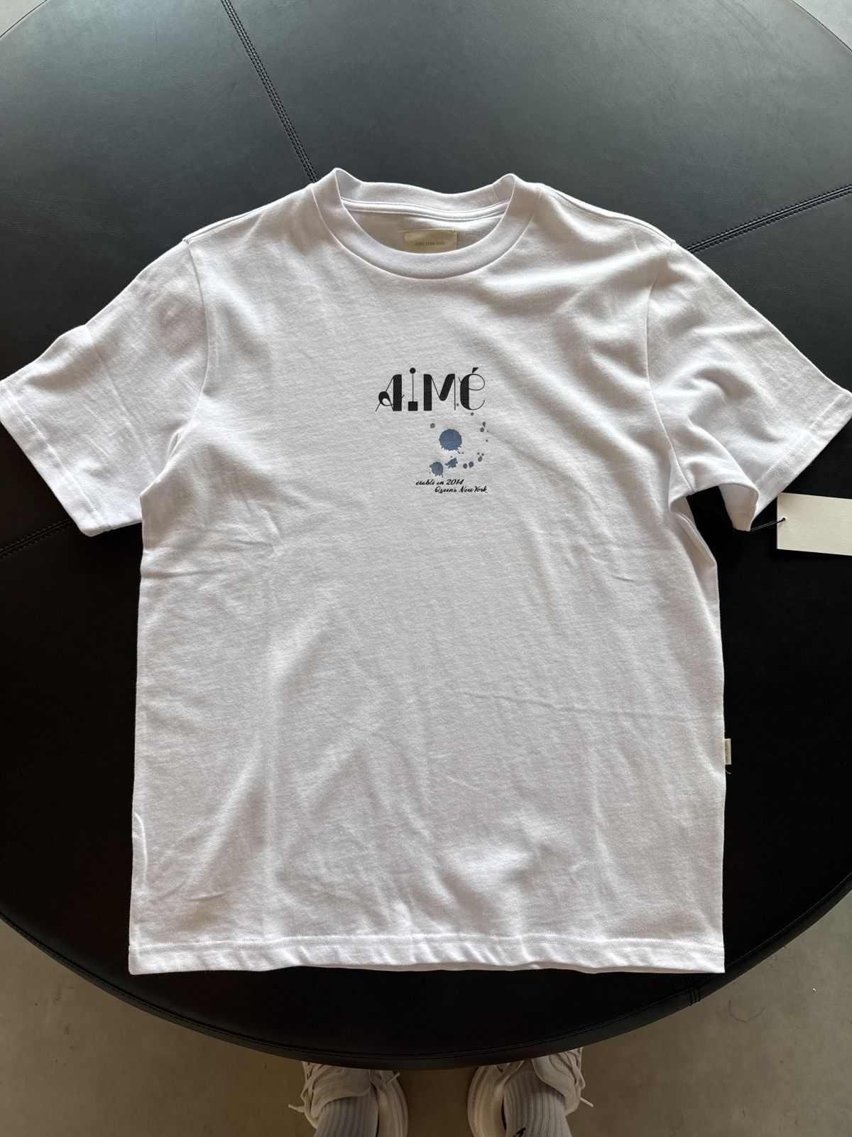 Aime Leon Dore Aime Leon Dore Studio Ink Logo T-Shirt Navy Size US L / EU 52-54 / 3 - 1 Thumbnail