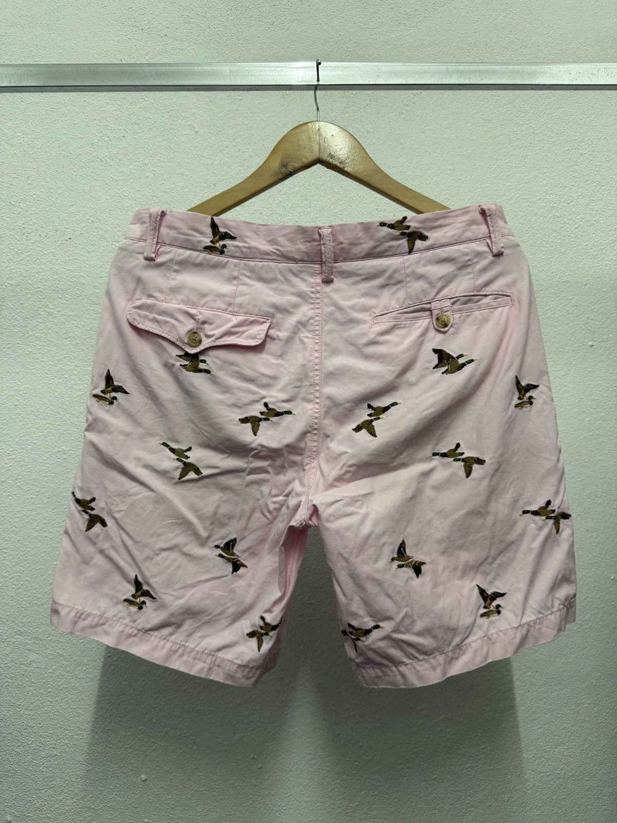 Polo Ralph Lauren × Vintage Polo Ralph Lauren Embroidery Duck Shorts Size US 32 / EU 48 - 5 Thumbnail