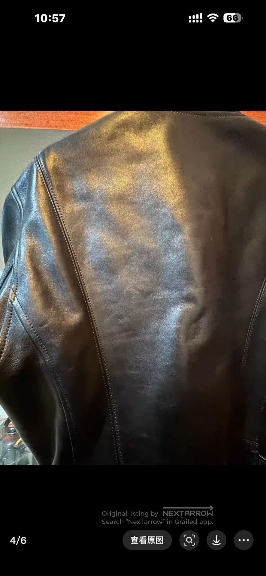 GU Premium Black Leather Jacket for Sale. Size US S / EU 44-46 / 1 - 6 Thumbnail