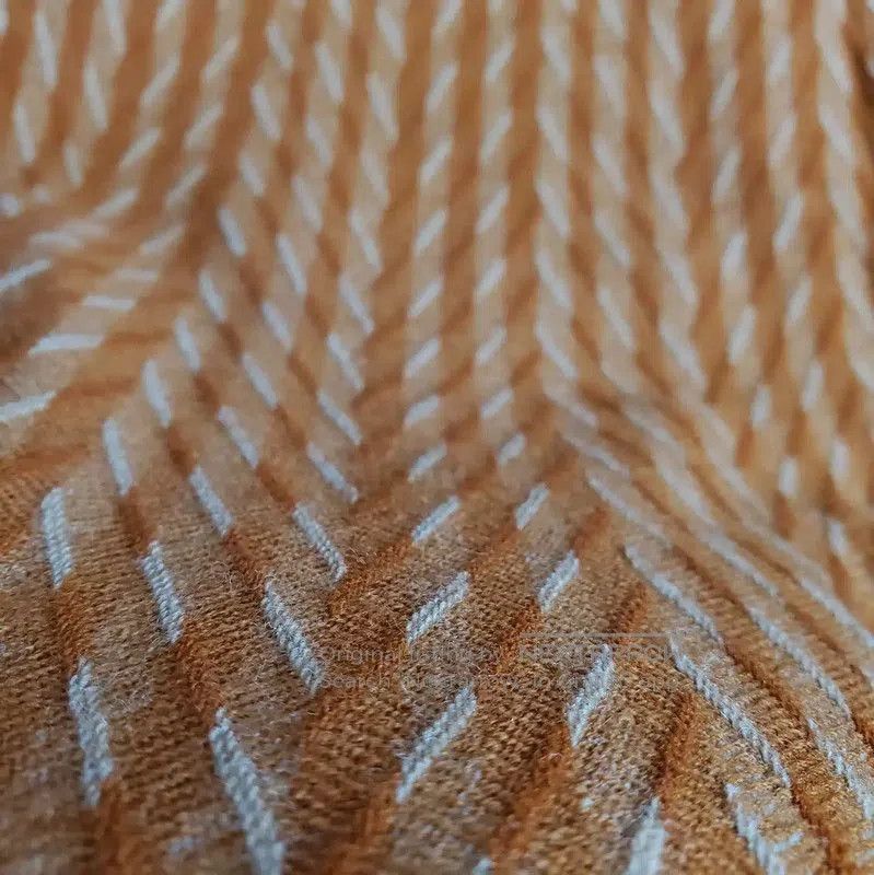 Dior Dior Orange Wool Embroidered Midi Skirt . Size 23" - 9 Thumbnail