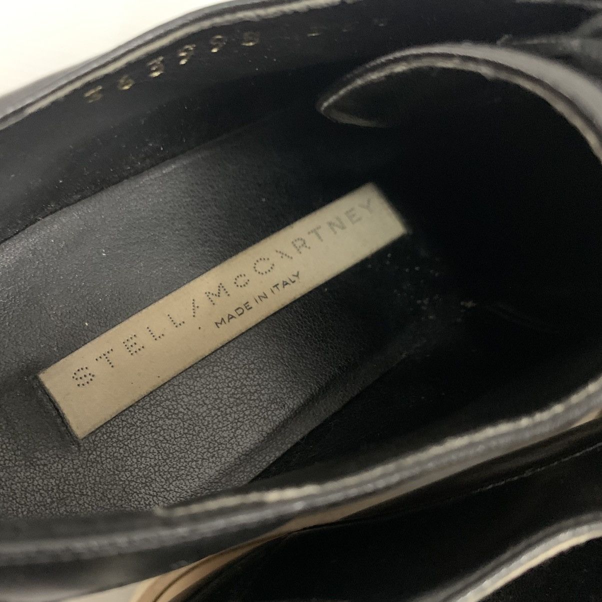 Stella McCartney Authentic Stella McCartney Leather Black Shoes Size US 5.5 / IT 35.5 - 10 Thumbnail
