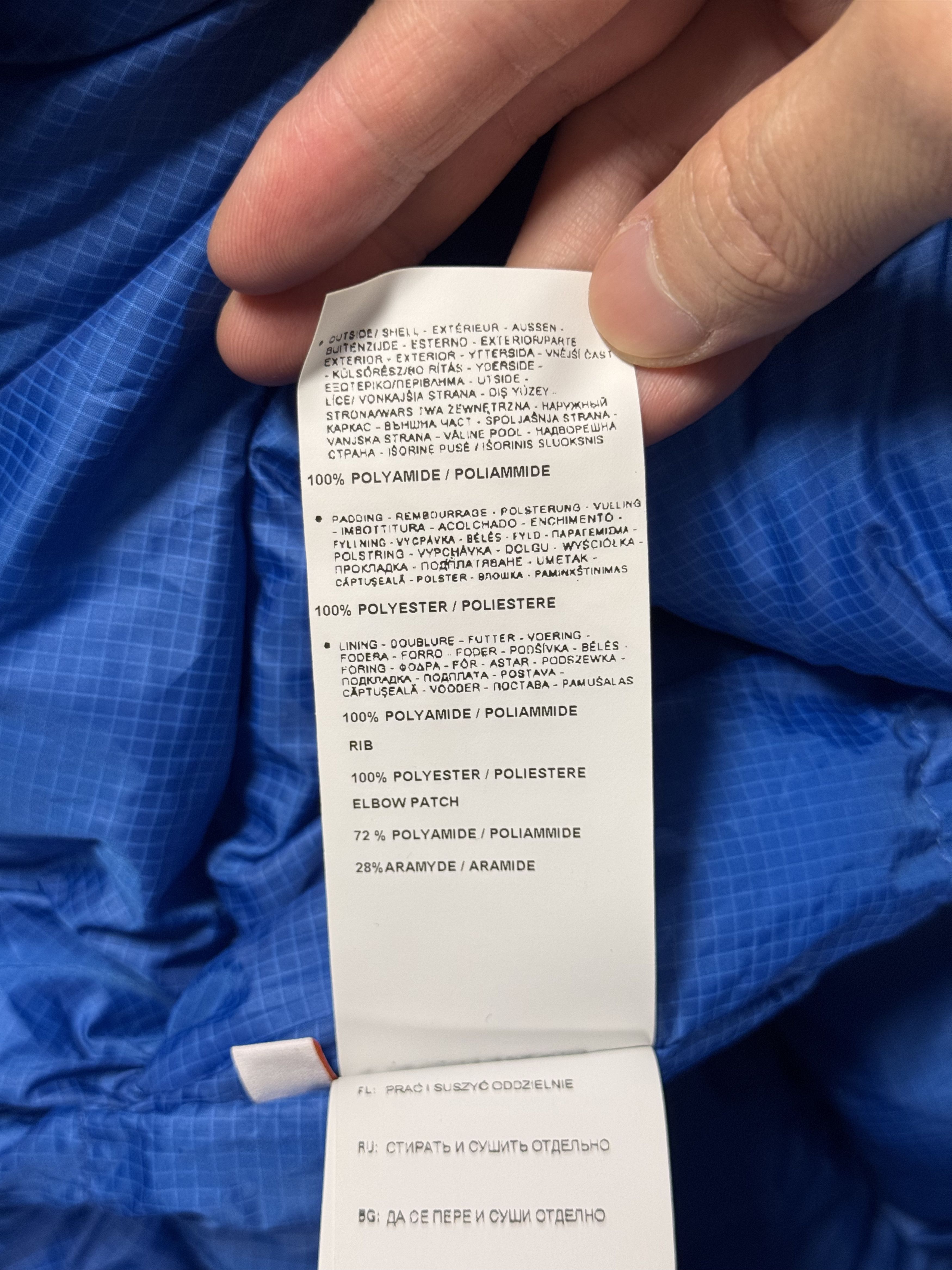 Martine Rose × Napapijri FW17 SKIDOO Down Anorak Oversized Blue L Size US L / EU 52-54 / 3 - 10 Thumbnail