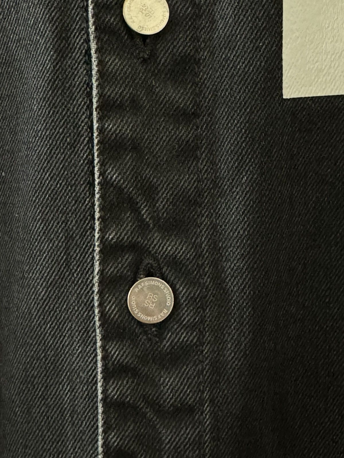Raf Simons RAF SIMMONS black thick jeans SHIRT SS17 Size US L / EU 52-54 / 3 - 6 Thumbnail