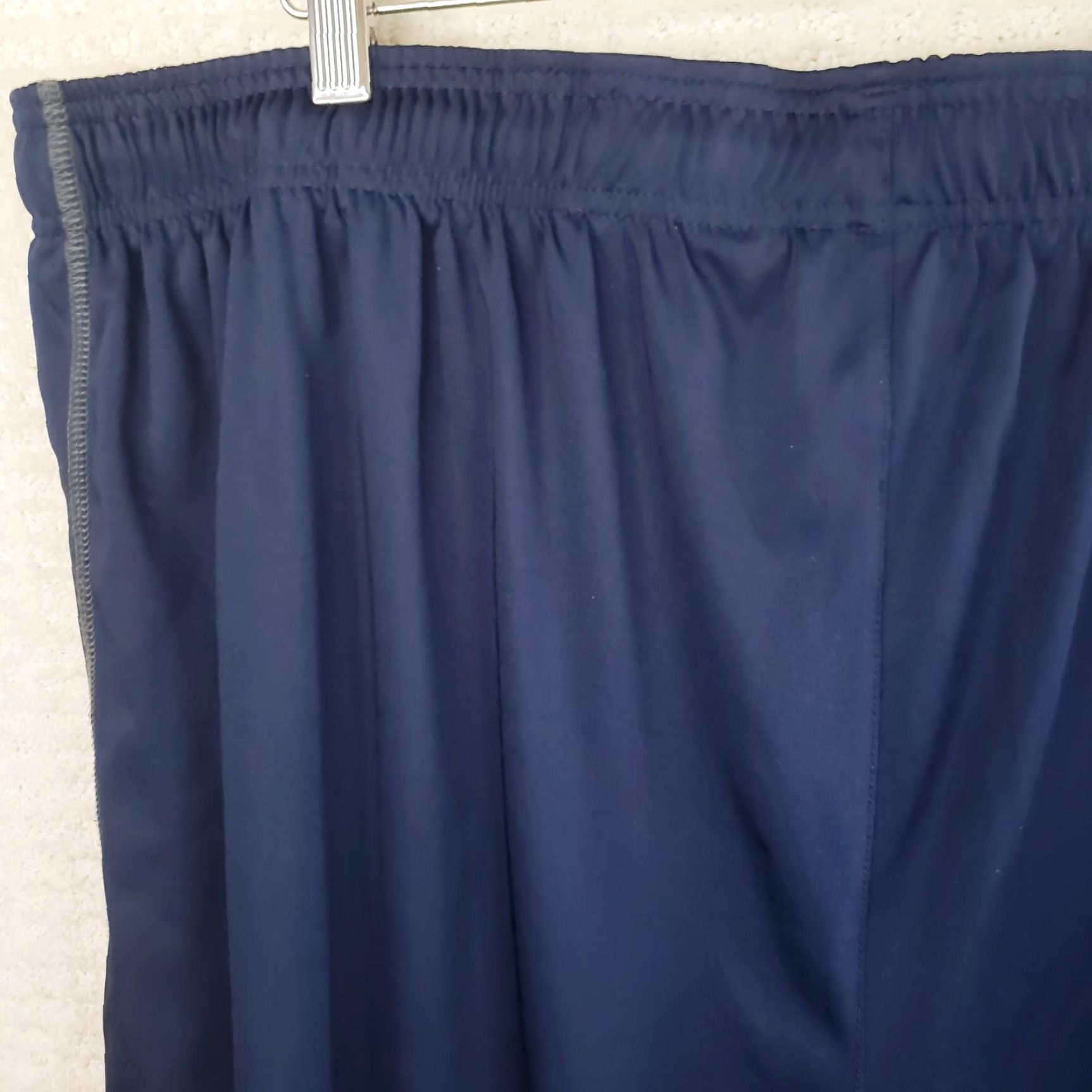 Vintage SB Tech Big & Tall Cool Play Athletic Shorts Men 3XL Navy Blue Elastic Waist New Size US 39 - 7 Thumbnail