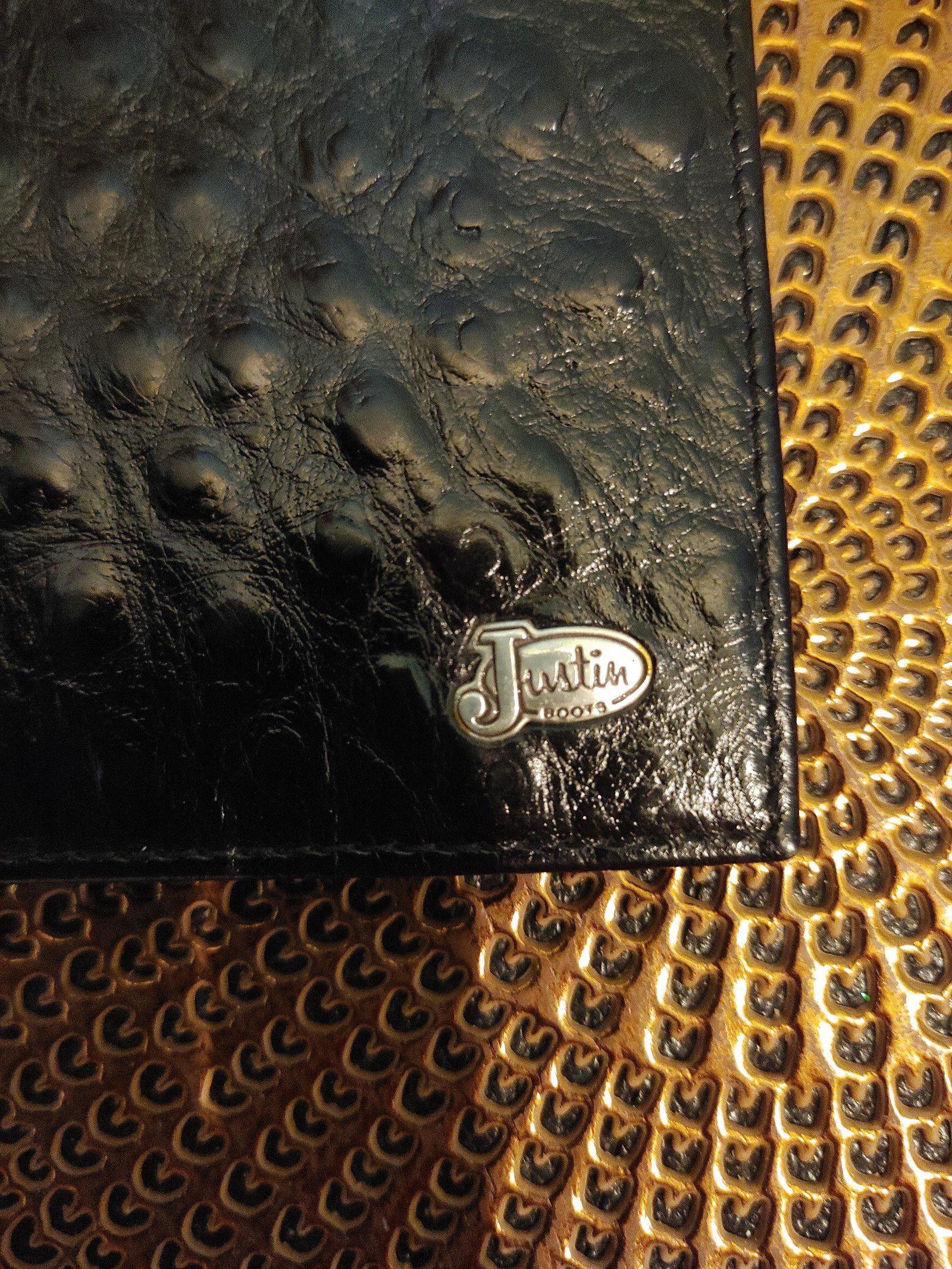 Justin Boots Justin Boots Ostrich Leather Wallet Size ONE SIZE - 5 Thumbnail