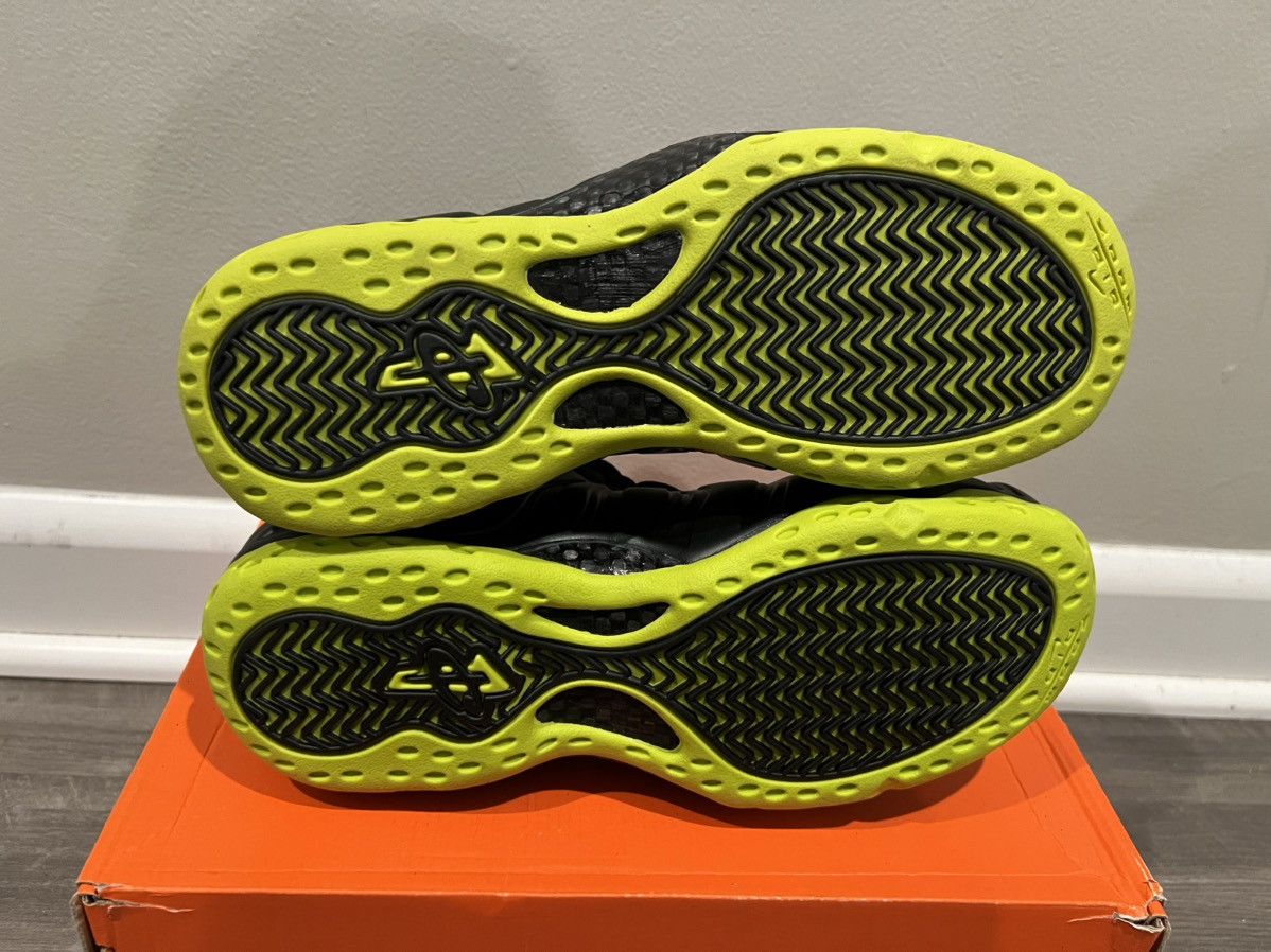 Nike Size 8.5 DS 2007 Nike Air Foamposite One Black/Bright Cactus Size US 8.5 / EU 41-42 - 7 Thumbnail