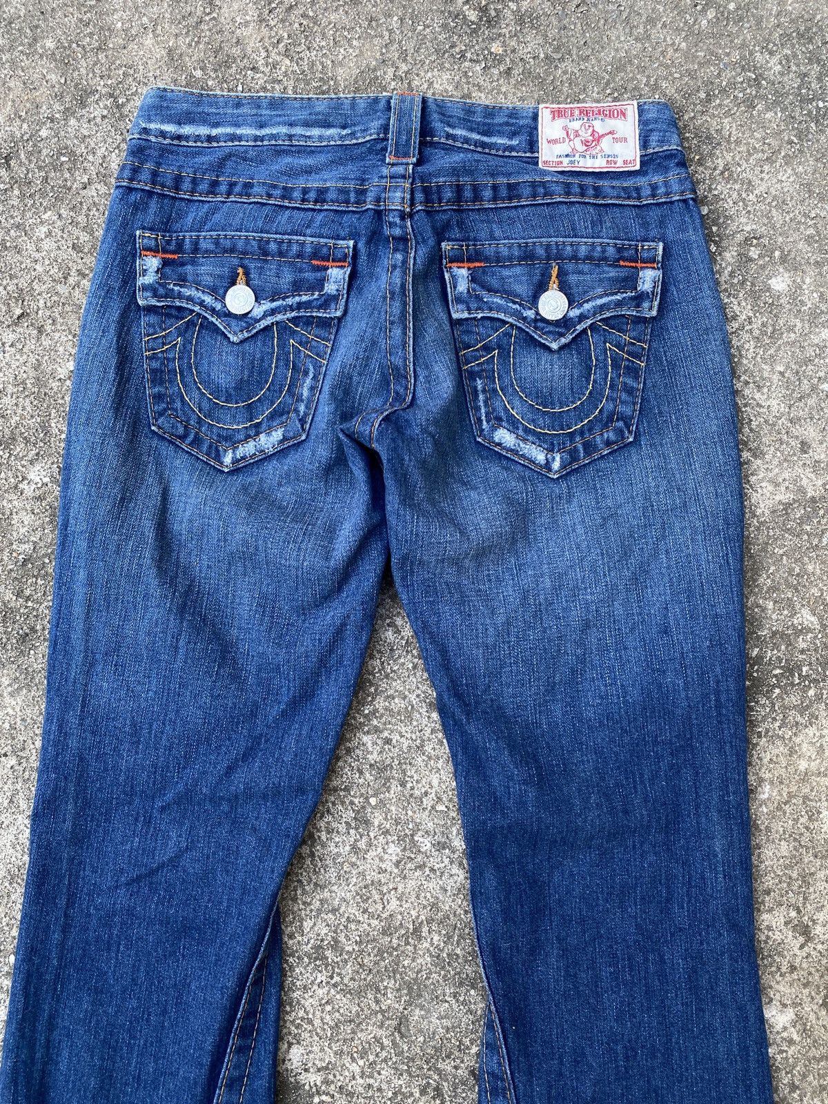 Japanese Brand × Le Grande Bleu (L.G.B.) × True Religion True Religion Flare Distressed Denim Size 26" / US 2 / IT 38 - 10 Thumbnail