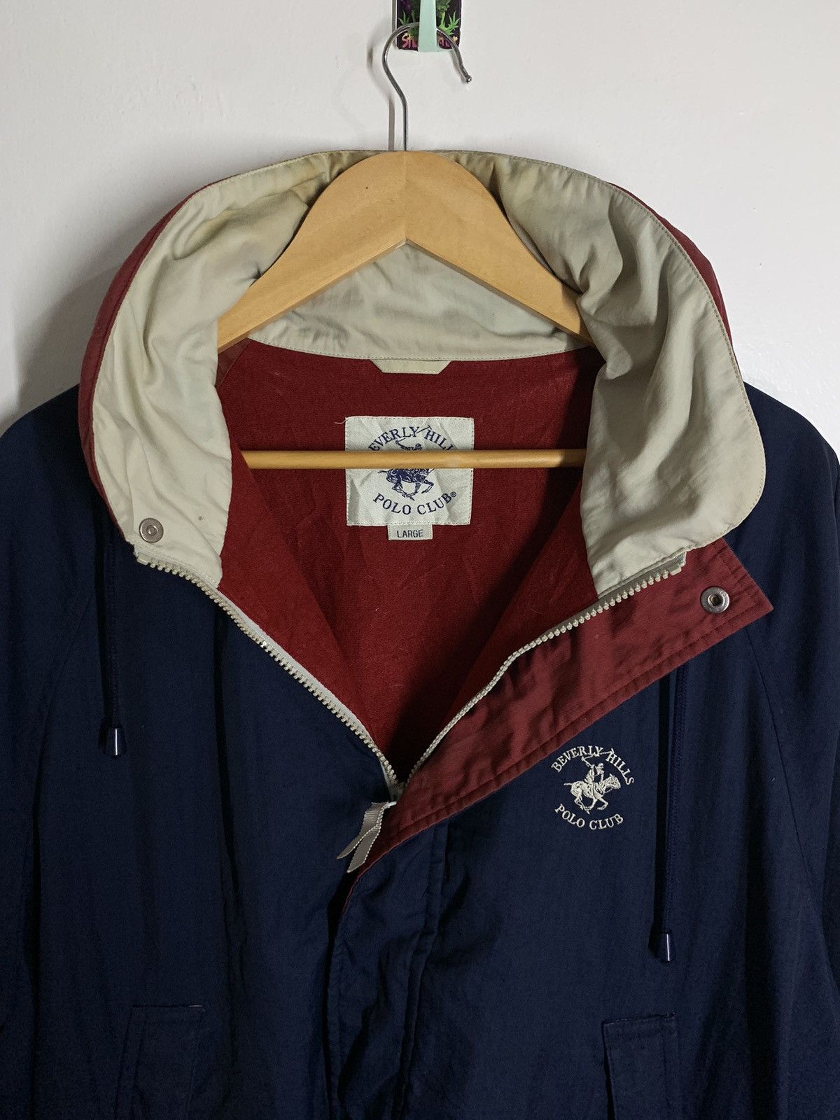 Beverly Hills Polo Club × Vintage 🔥 Vintage Beverly Hills Polo Club Fullzip Jacket Size US L / EU 52-54 / 3 - 10 Thumbnail