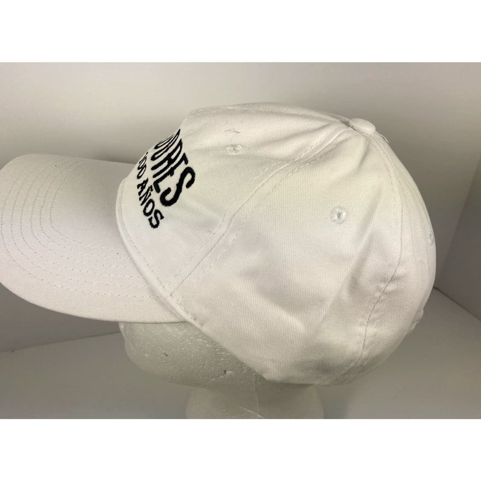 Logo 7 Cazadores 100 Anos Tequila Strap Back Hat Cap White Logo Adjustable Golf Free SH Mens Snapback Adjustable White Cap Size ONE SIZE - 2 Thumbnail