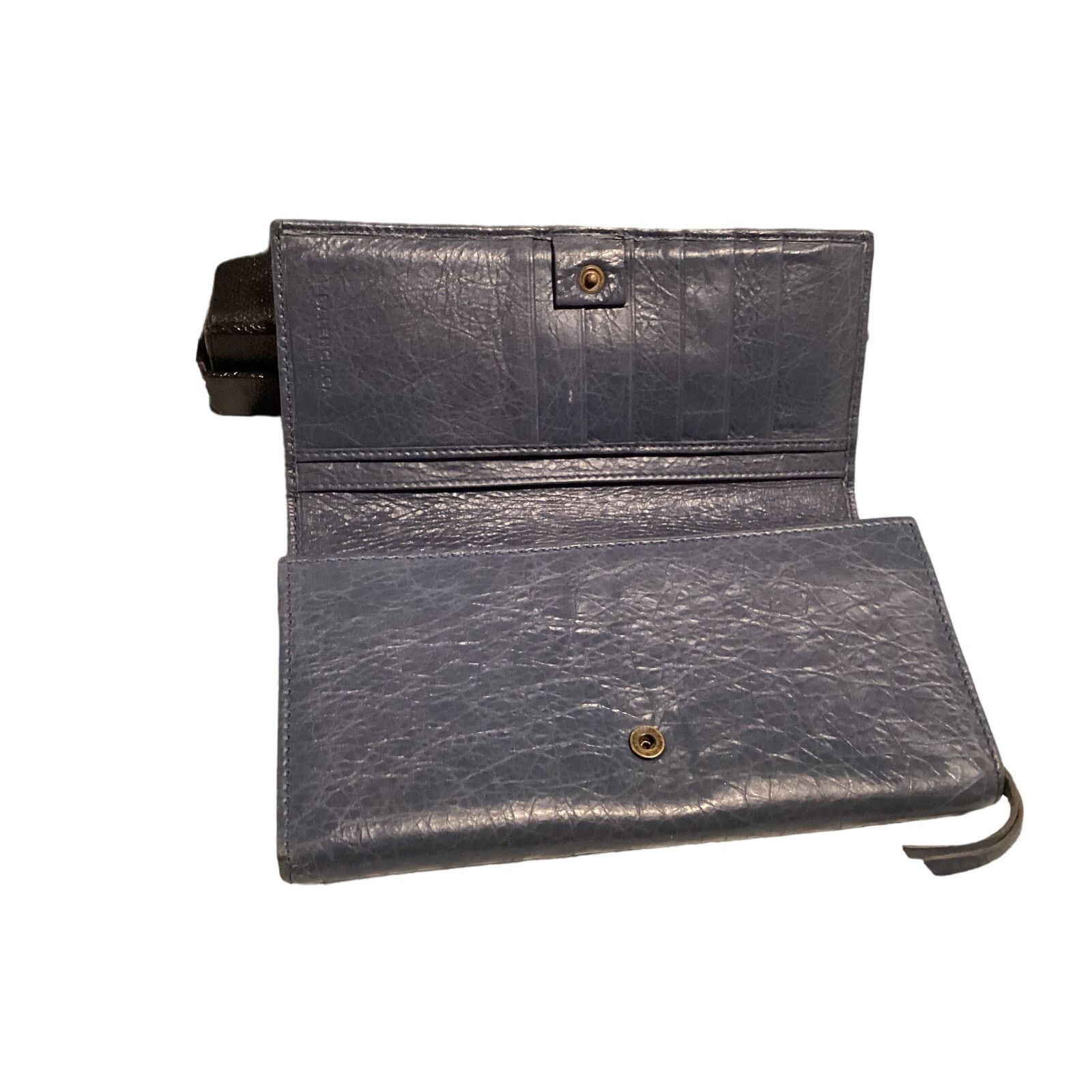 Balenciaga BALENCIAGA Leather Classic Money Bifold Wallet Size ONE SIZE - 3 Thumbnail