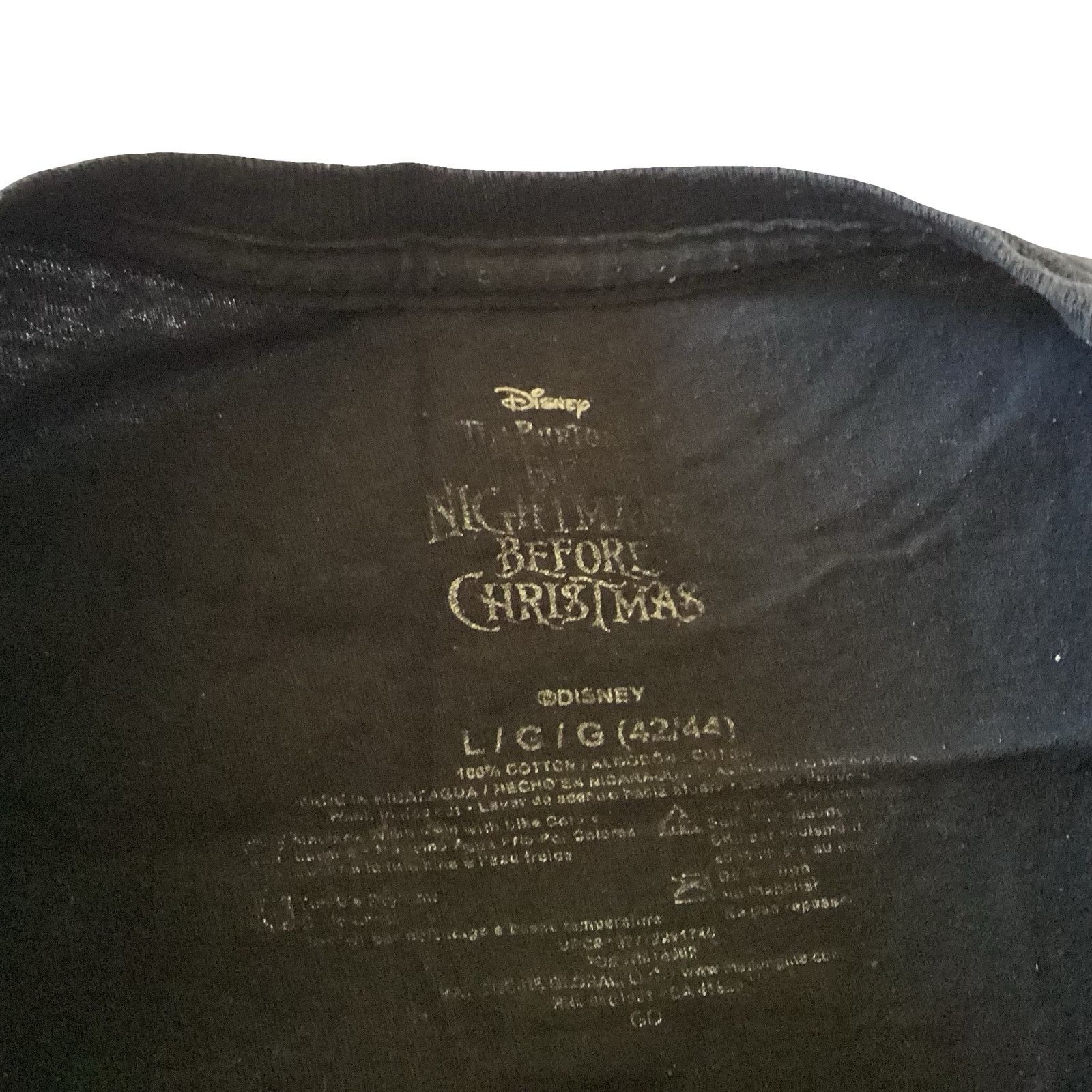 Disney Disney Movie The Nightmare Before Christmas Tee Size US L / EU 52-54 / 3 - 4 Thumbnail