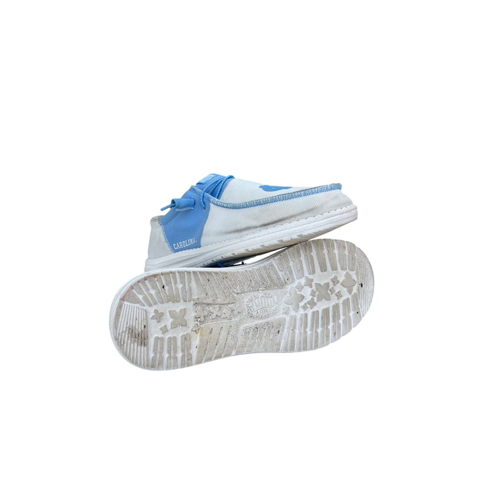 Other Hey Dude Wally Tri Shoes Size 10 Blue UNC Tar Heels Slip On Size US 10 / EU 43 - 5 Thumbnail
