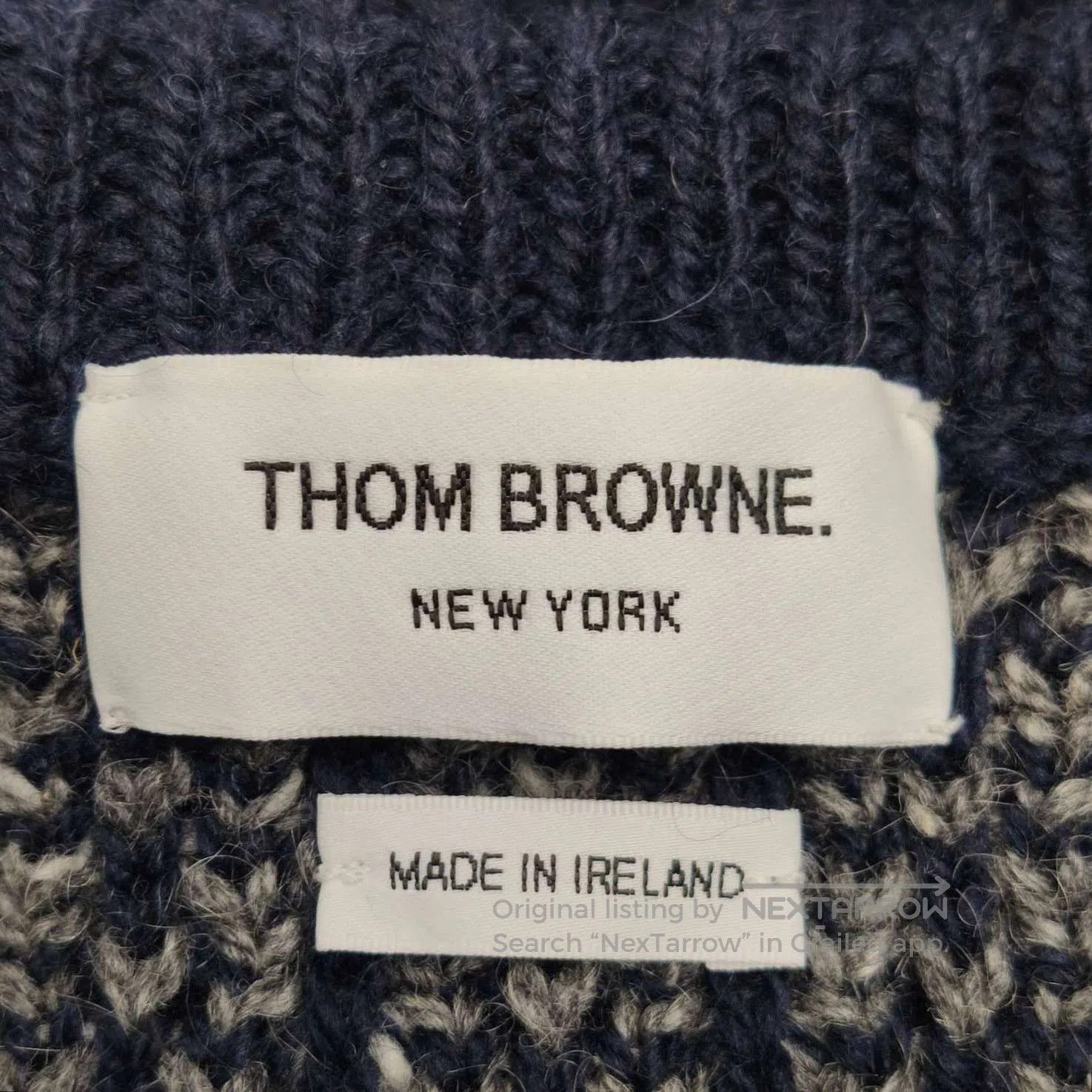 Thom Browne Thom Browne Wool Crewneck Sweater S/38. Size US M / EU 48-50 / 2 - 4 Thumbnail