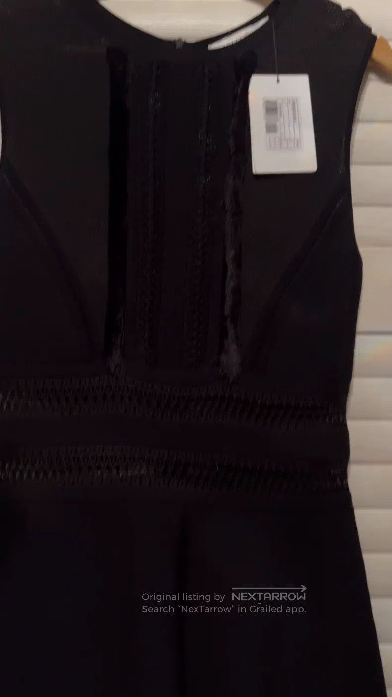 Valentino Valentino Main line black knitted sundress Size L / US 10 / IT 46 - 1 Thumbnail