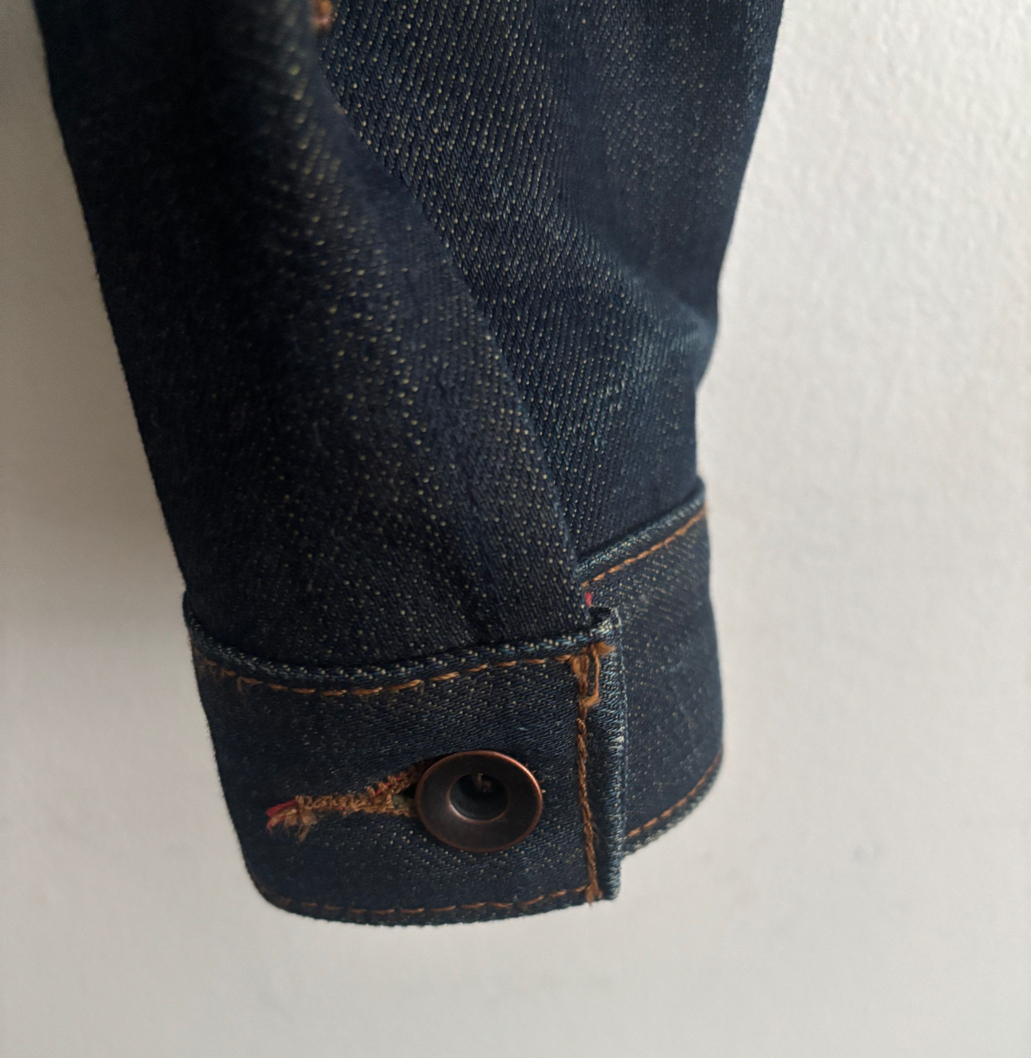 Raleigh Denim $585 Cone Mills White Oak Blue/ Indigo Raw Denim Jacket Size US S / EU 44-46 / 1 - 9 Thumbnail