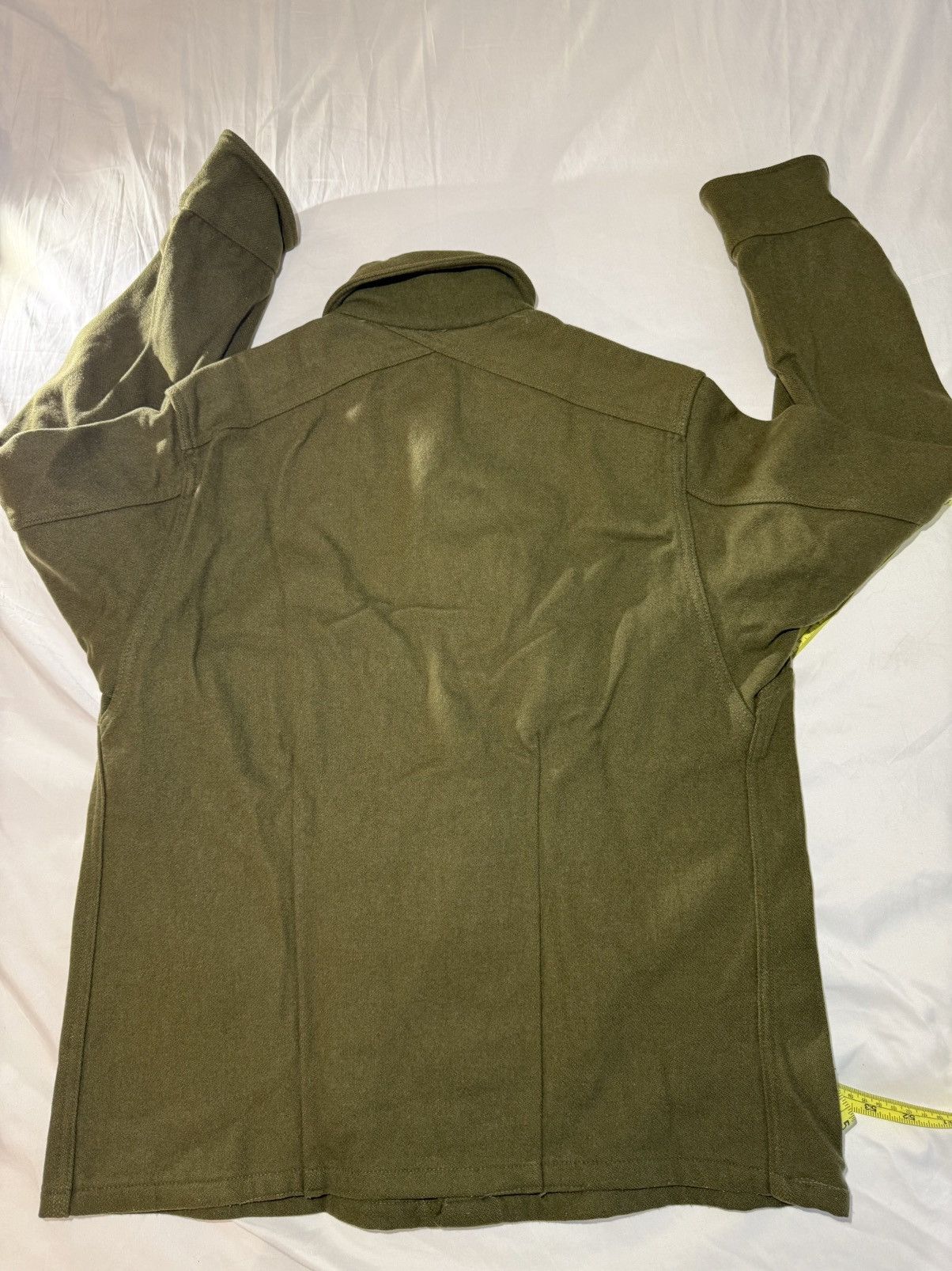 Vintage ***FINAL DROP***RARE 60s HEAVY WOOL MILITARY BUTTON UP M-XL Size US L / EU 52-54 / 3 - 12 Thumbnail