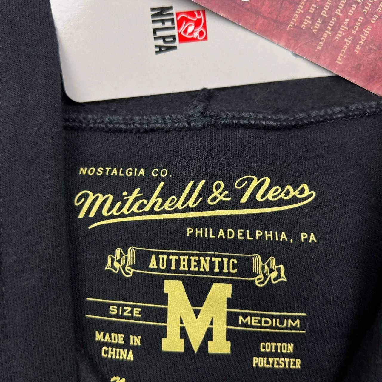 Mitchell & Ness San Francisco 49ers Hoodie Men Black NFL Pullover New M Size US M / EU 48-50 / 2 - 6 Thumbnail