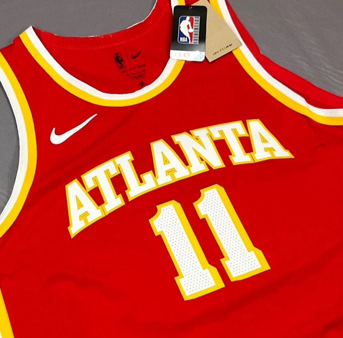 NBA × Nike Trae Young “11” Atlanta Hawks Icon Edition Jersey Size US S / EU 44-46 / 1 - 1 Thumbnail