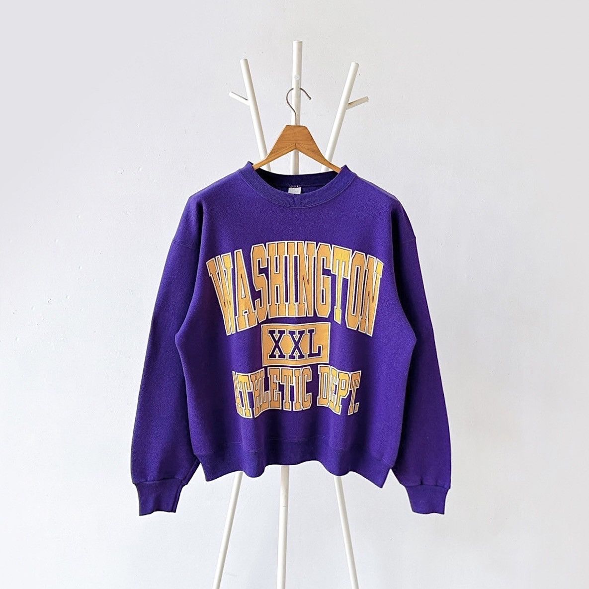 Vintage 90s Washington XXL Athletic Dept. sweatshirt/ M Size US M / EU 48-50 / 2 - 1 Thumbnail