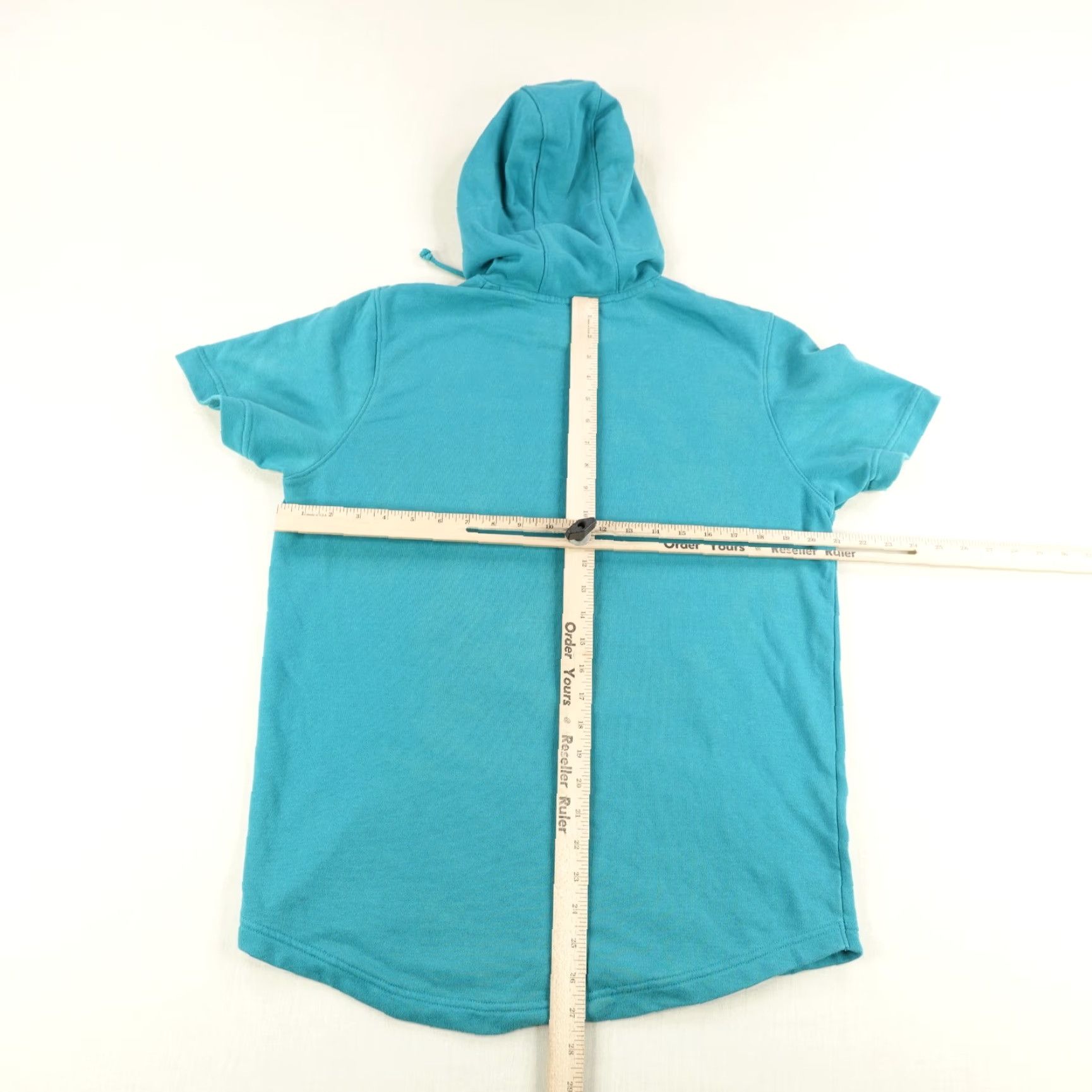 Under Armour VINTAGE Under Armour Hoodie Shirt Mens Medium Blue Logo Knit Pullover Hooded Pockets 90s Outdoor Sports Mens Size US M / EU 48-50 / 2 - 5 Thumbnail