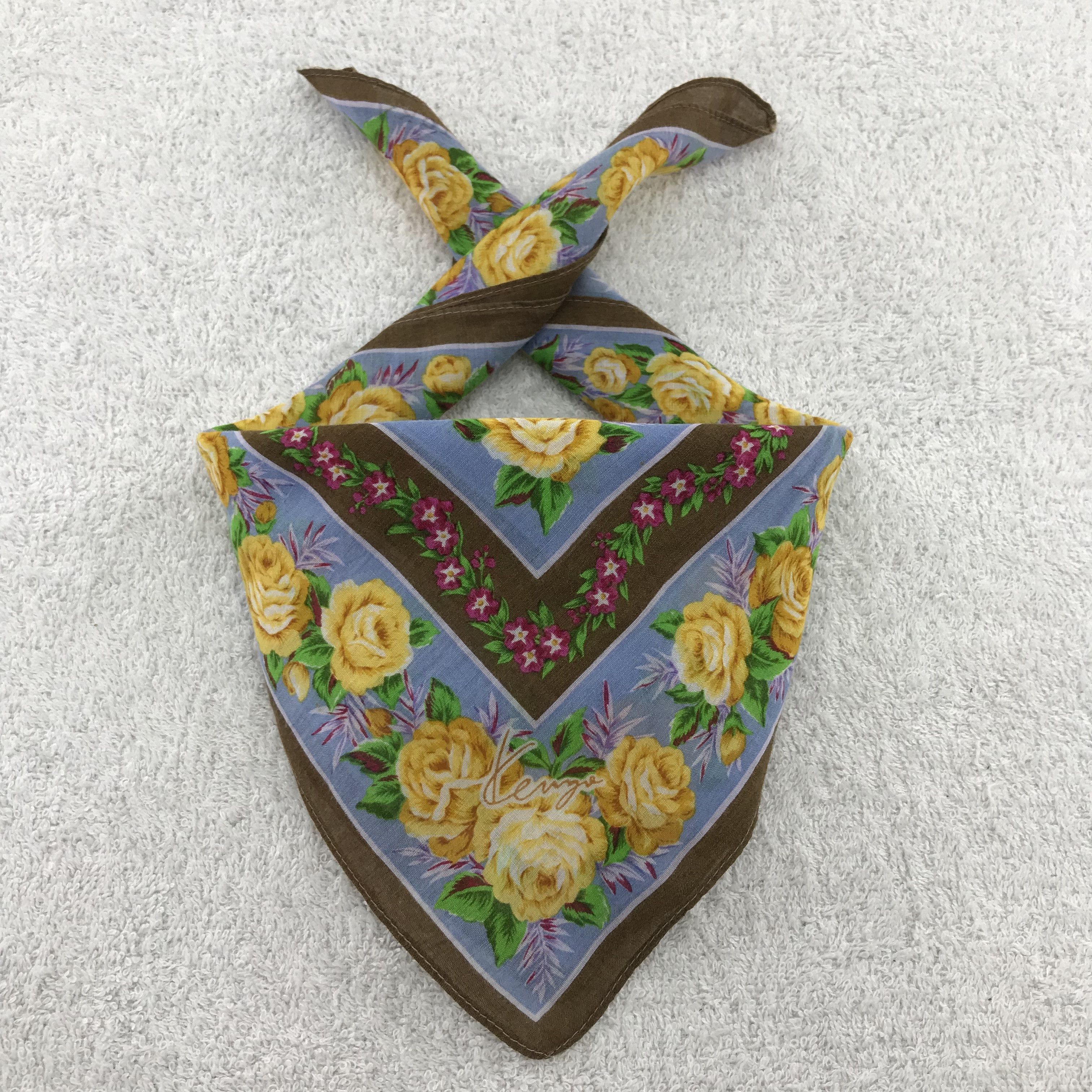 Kenzo × Vintage Kenzo Handkerchief / Neckerchief / Bandana Size ONE SIZE - 1 Thumbnail