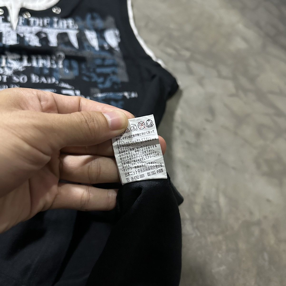 Japanese Brand JAPANESE BEAUMONT CARR POEM TANKTOP TSHIRT BONDAG PUNK STYLE Size US L / EU 52-54 / 3 - 9 Thumbnail