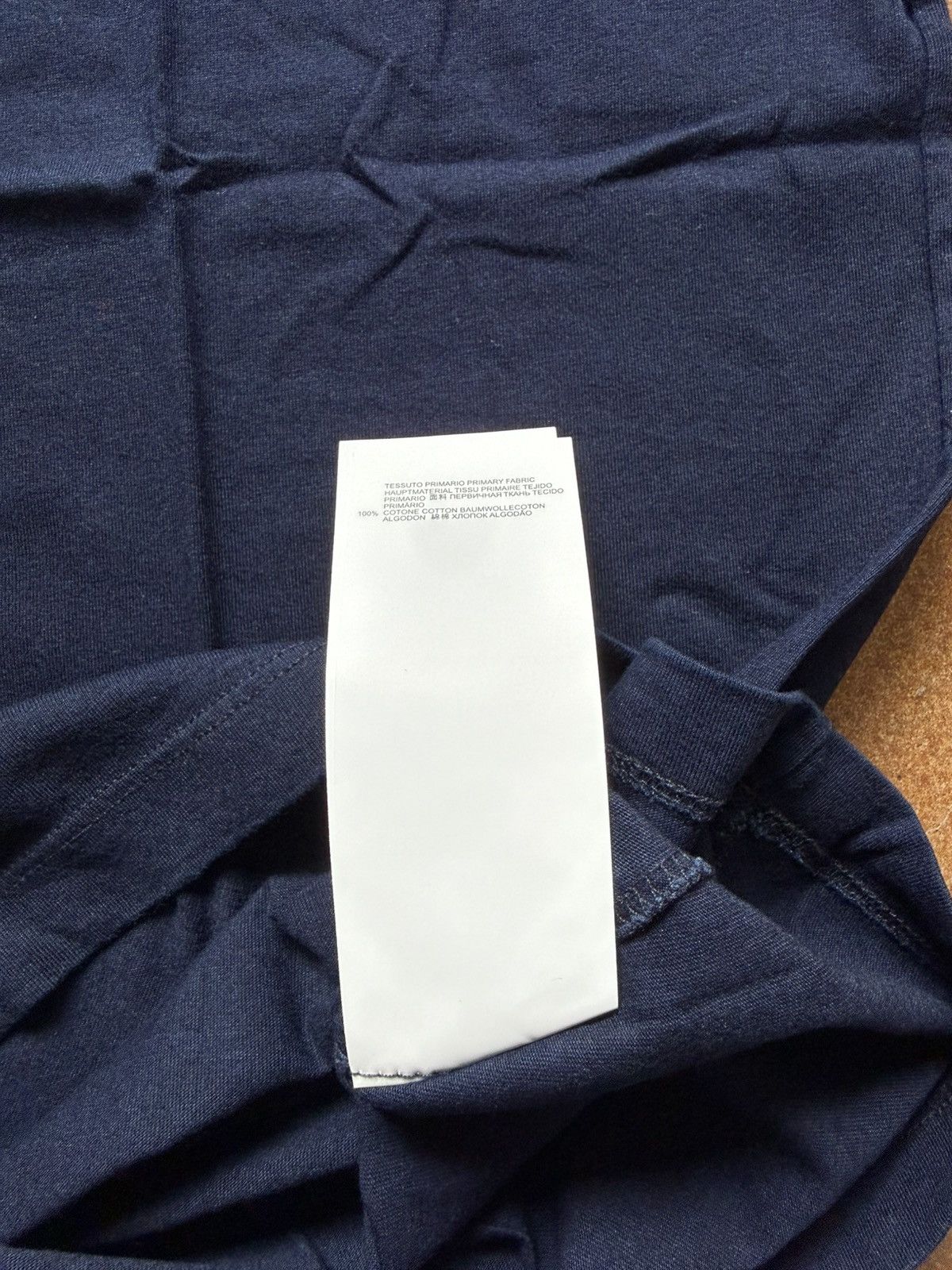 Maison Margiela Maison Margiela Line 10 Basic Tee Navy XL Size US XL / EU 56 / 4 - 9 Thumbnail