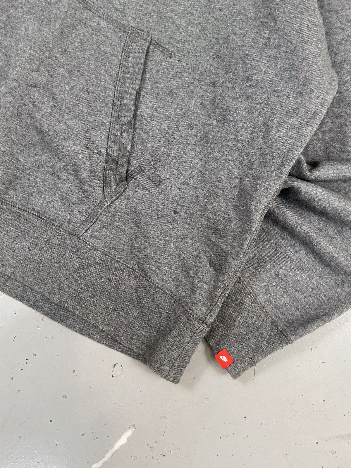 Nike × Vintage Vintage Nike air patch worked baggy fit hoodie Size US L / EU 52-54 / 3 - 4 Thumbnail