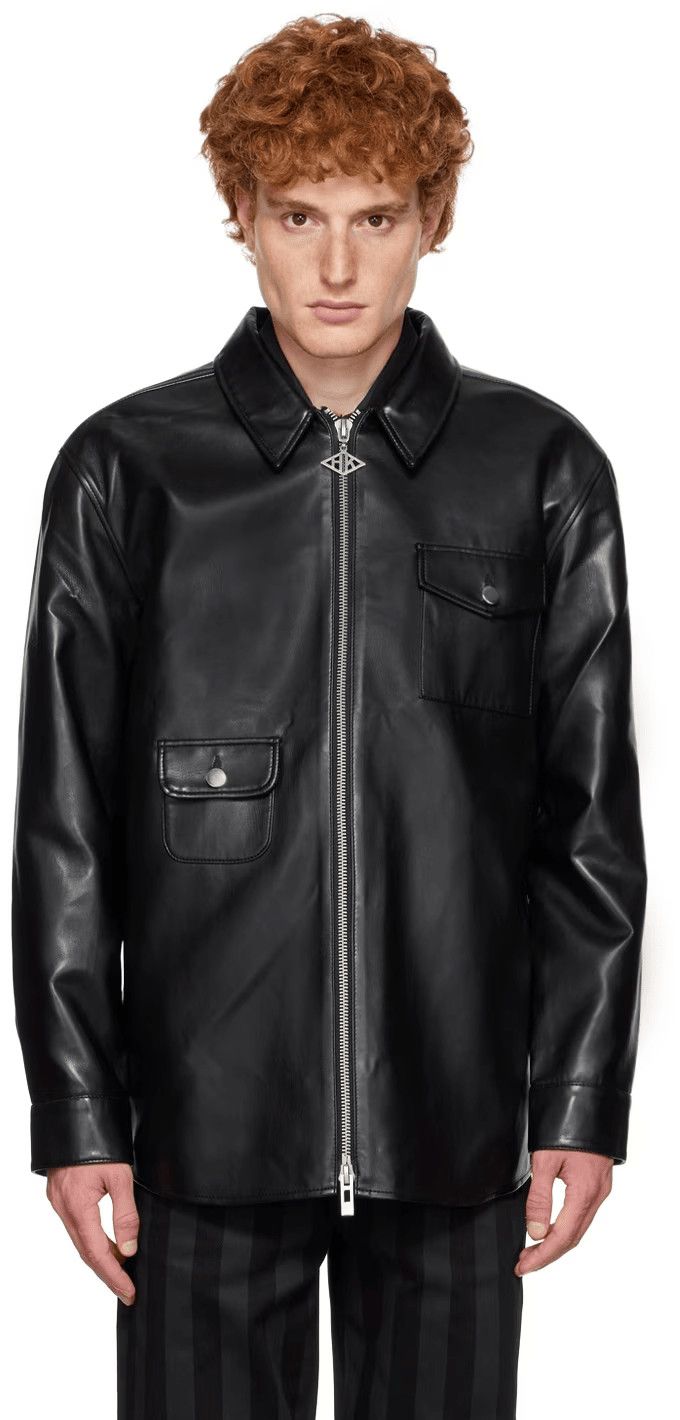 Han Kjobenhavn NWOT $750 - 46/S - Black Army Zip Shirt Size US S / EU 44-46 / 1 - 1 Thumbnail