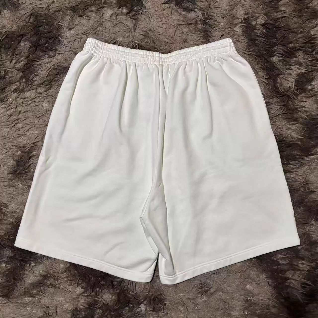 Balenciaga Balenciaga White Embroidered Logo Shorts XS/S/M/L Size 25" / US 0 / IT 36 - 2 Thumbnail