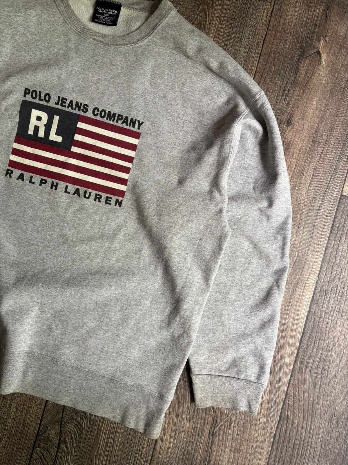 Ralph Lauren Vintage Polo Jeans Company Ralph Lauren American Flag USA Size US L / EU 52-54 / 3 - 2 Thumbnail