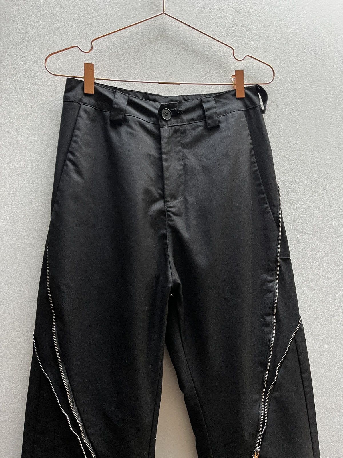 Other Futuristic Wide Leg Zipper Pants (unisex) Size US 28 / EU 44 - 15 Thumbnail