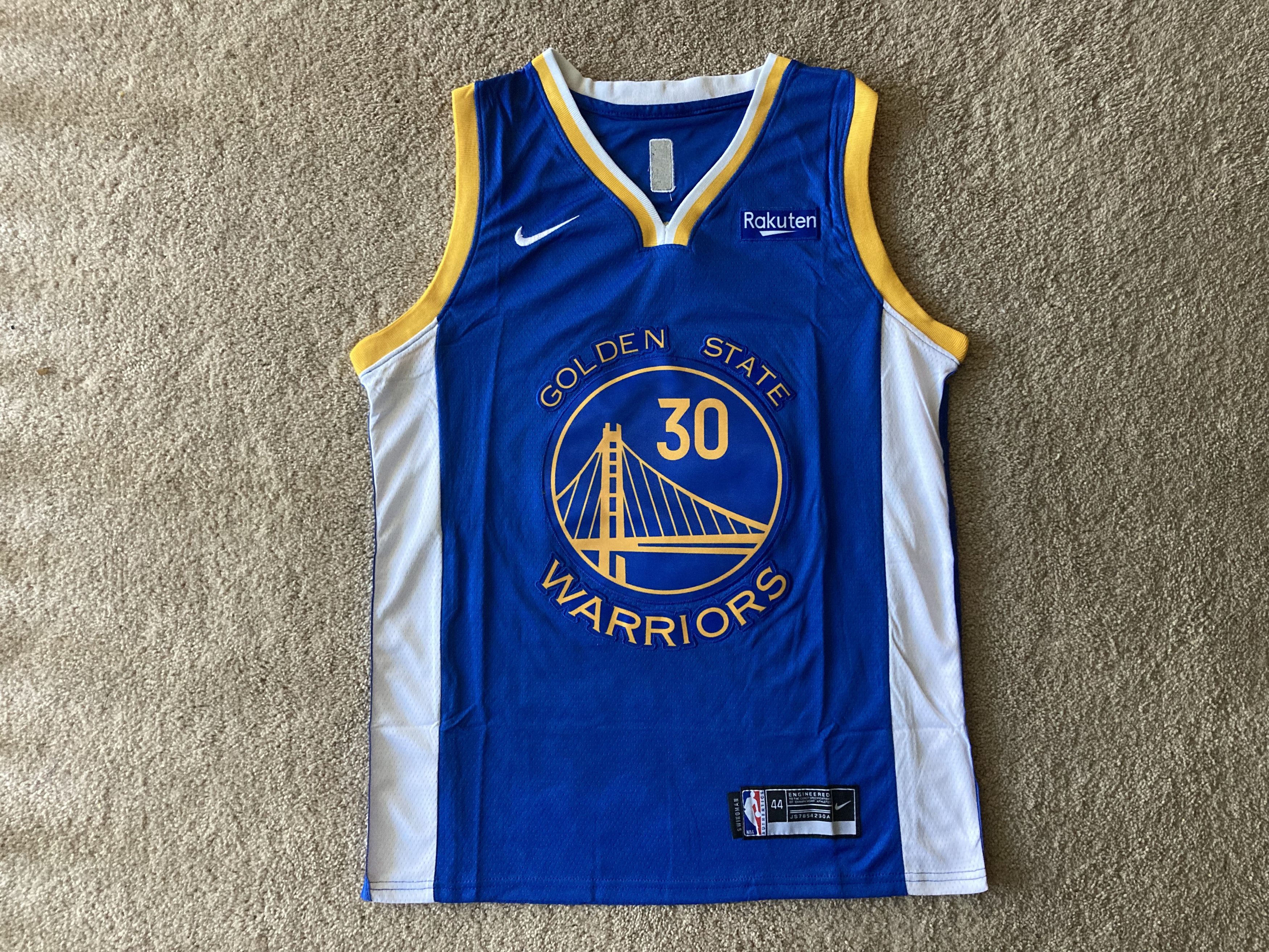 Nike S-XL Mens Stitched Steph Curry Nike Jersey Warriors - S-XL Size US L / EU 52-54 / 3 - 1 Preview