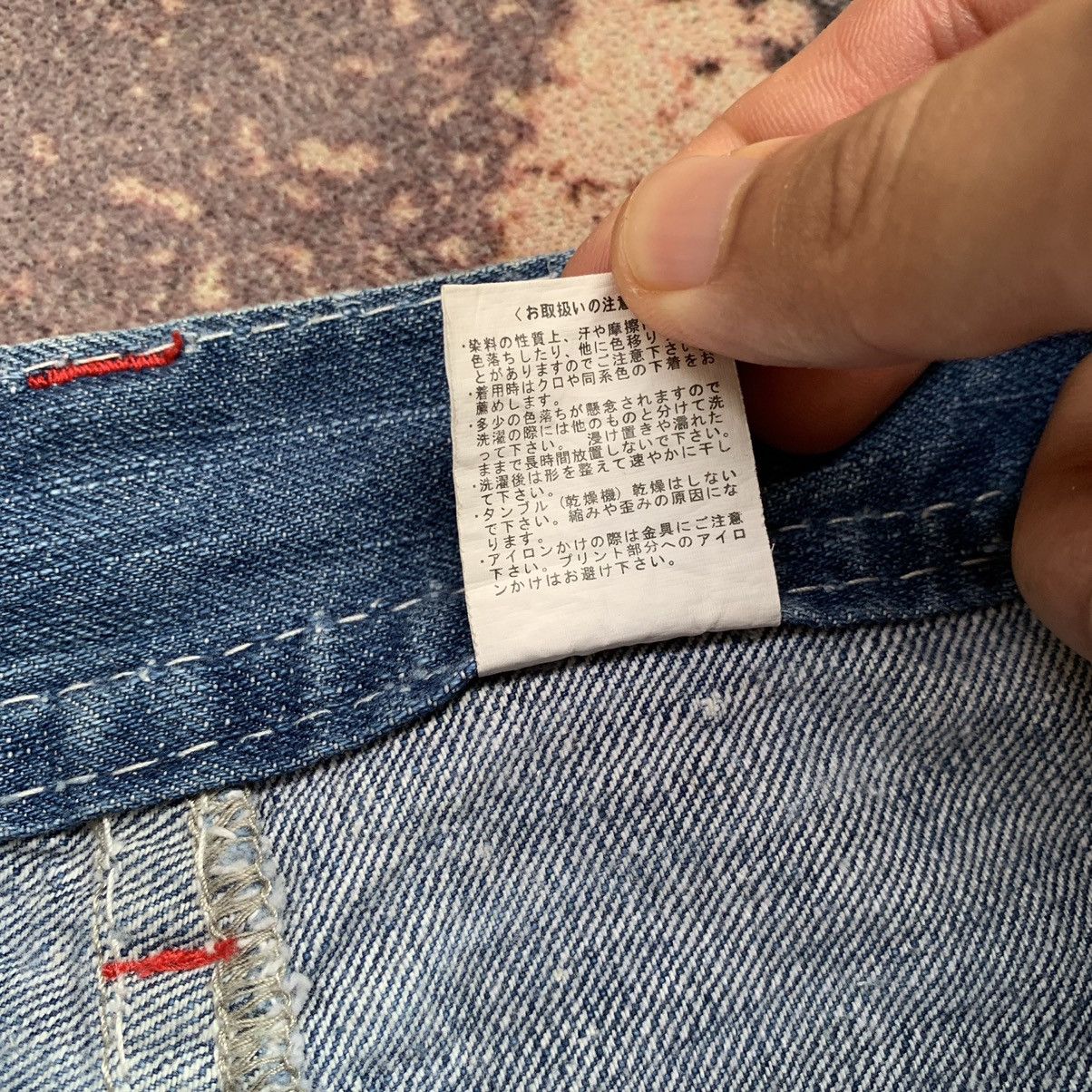 Japanese Brand × Vintage Blue Moon Blue Distressed Jeans Size US 29 - 11 Thumbnail