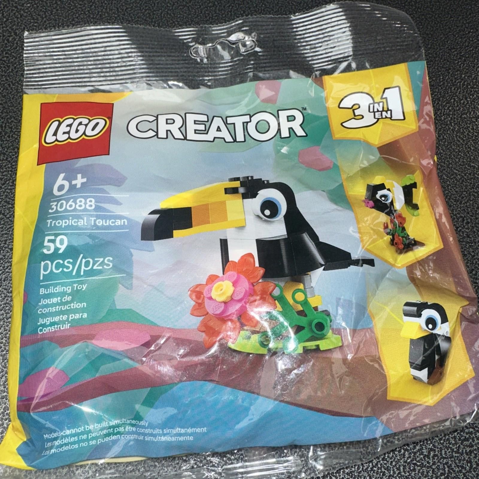 LEGO LEGO Creator Tropical Toucan Paper Bag 30688 (SEALED) Size ONE SIZE - 1 Thumbnail