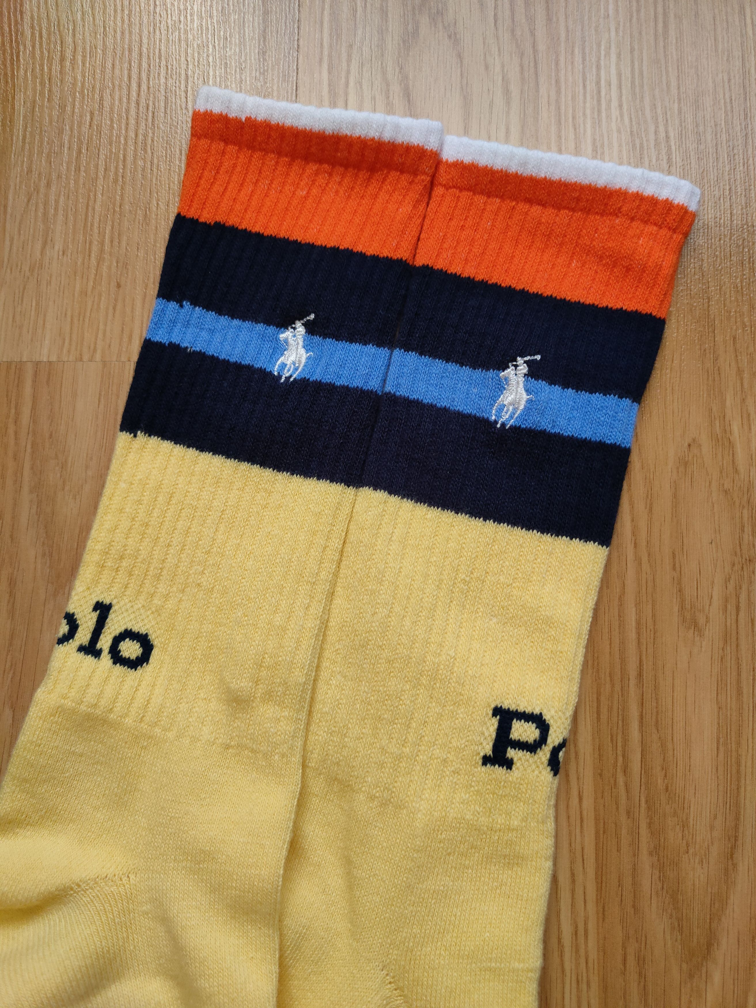 Polo Ralph Lauren Polo Ralph Lauren socks 44-46 high socks Polo RL Size 44 - 5 Thumbnail