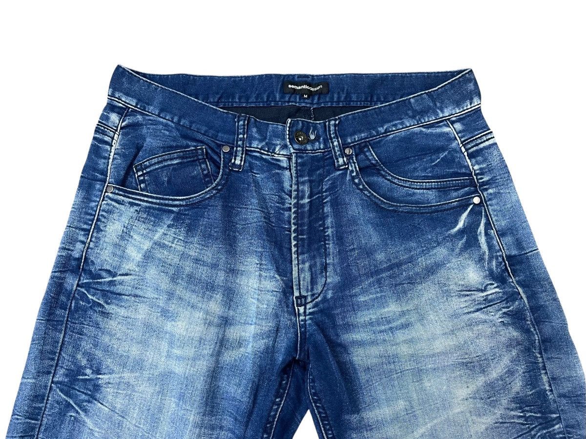 semanticdesign Vintage Semanticdesign Jeans Slimfit Stretchable Size US 32 / EU 48 - 4 Thumbnail