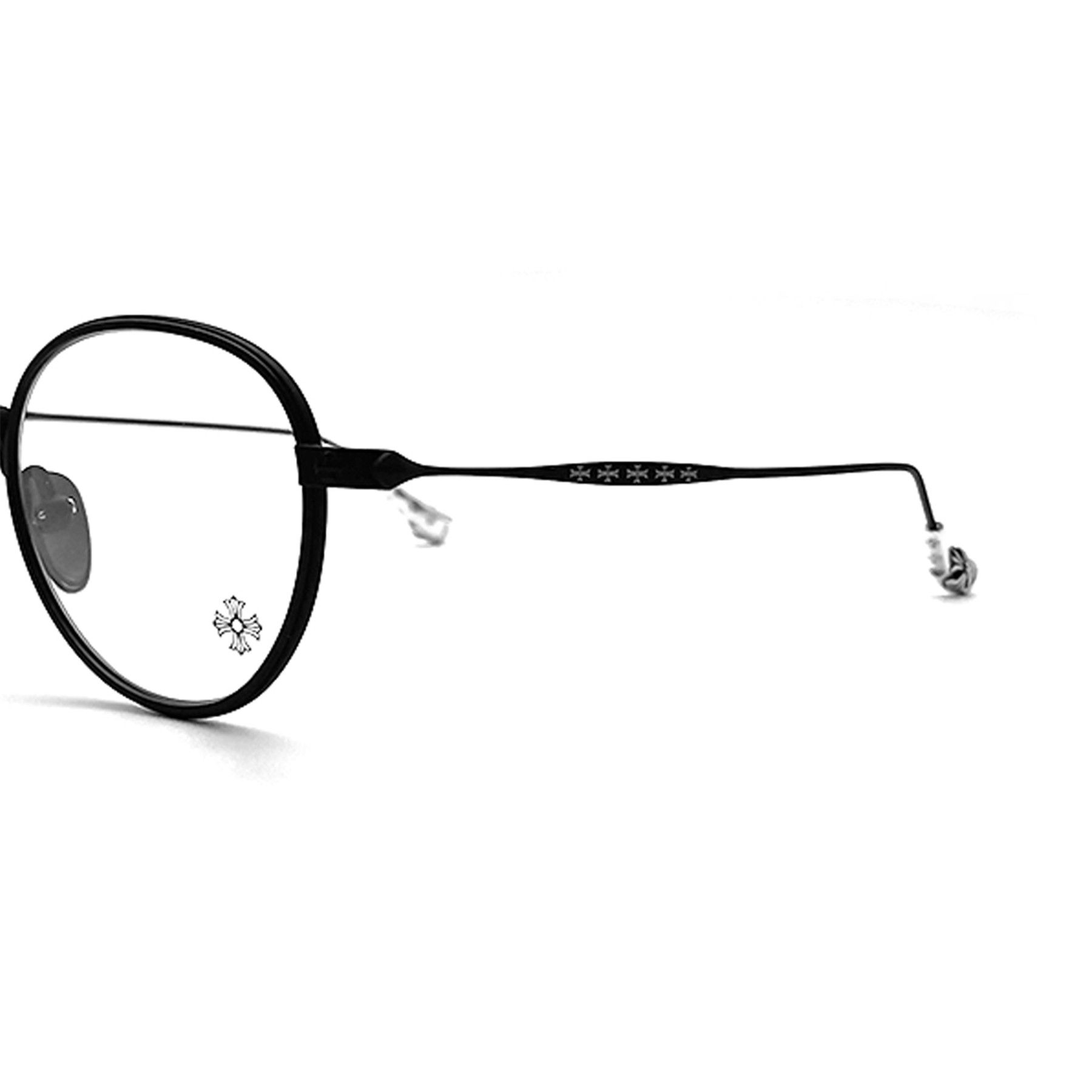 Chrome Hearts Chrome Hearts BONE PRONE IV MBK Glasses Frame Size ONE SIZE - 2 Thumbnail
