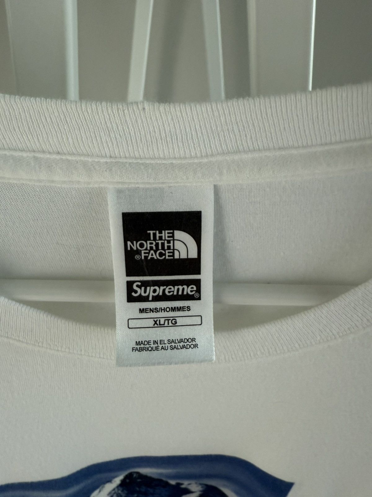 Supreme × The North Face Supreme The North Face Mountain Tee White Size US XL / EU 56 / 4 - 3 Thumbnail
