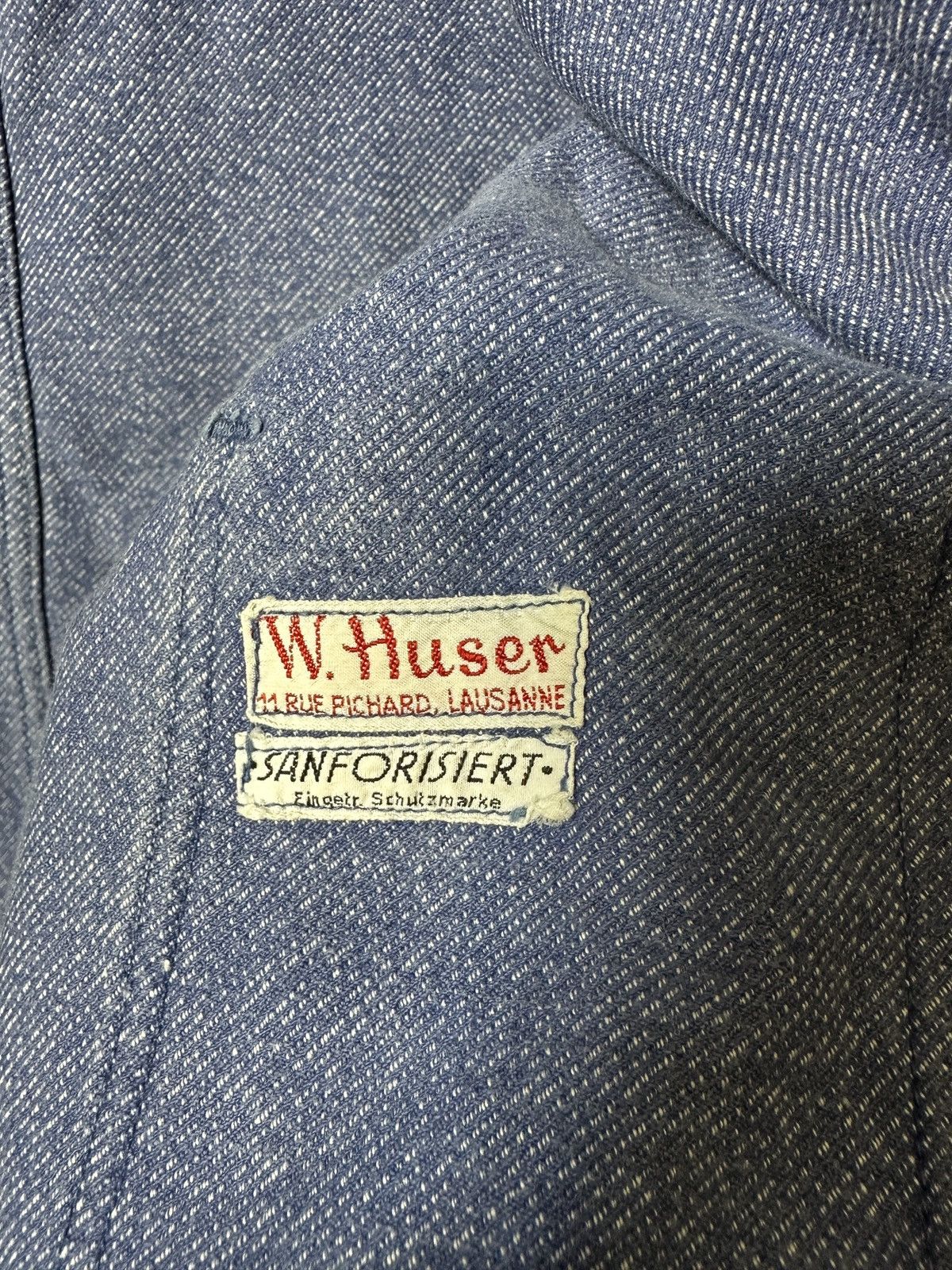 Le Laboureur × Vintage 80s Vintage Work Sanfor Jacket Size US M / EU 48-50 / 2 - 12 Thumbnail