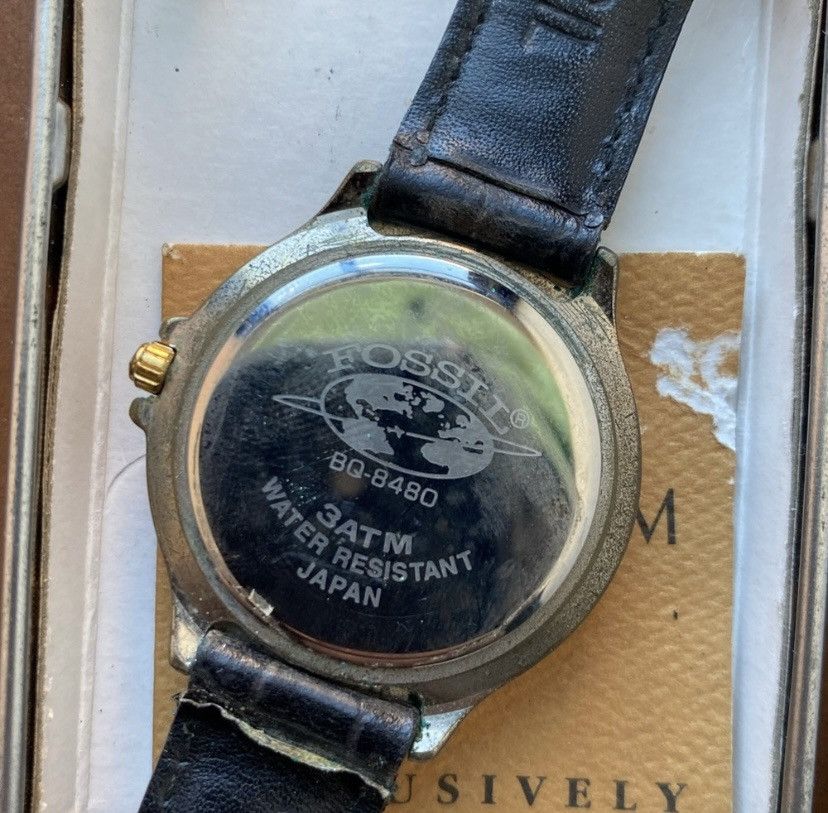 Fossil 1995 FOSSIL CHRONOGRAPH MOON PHASE WATCH BQ-8480 Size ONE SIZE - 6 Thumbnail