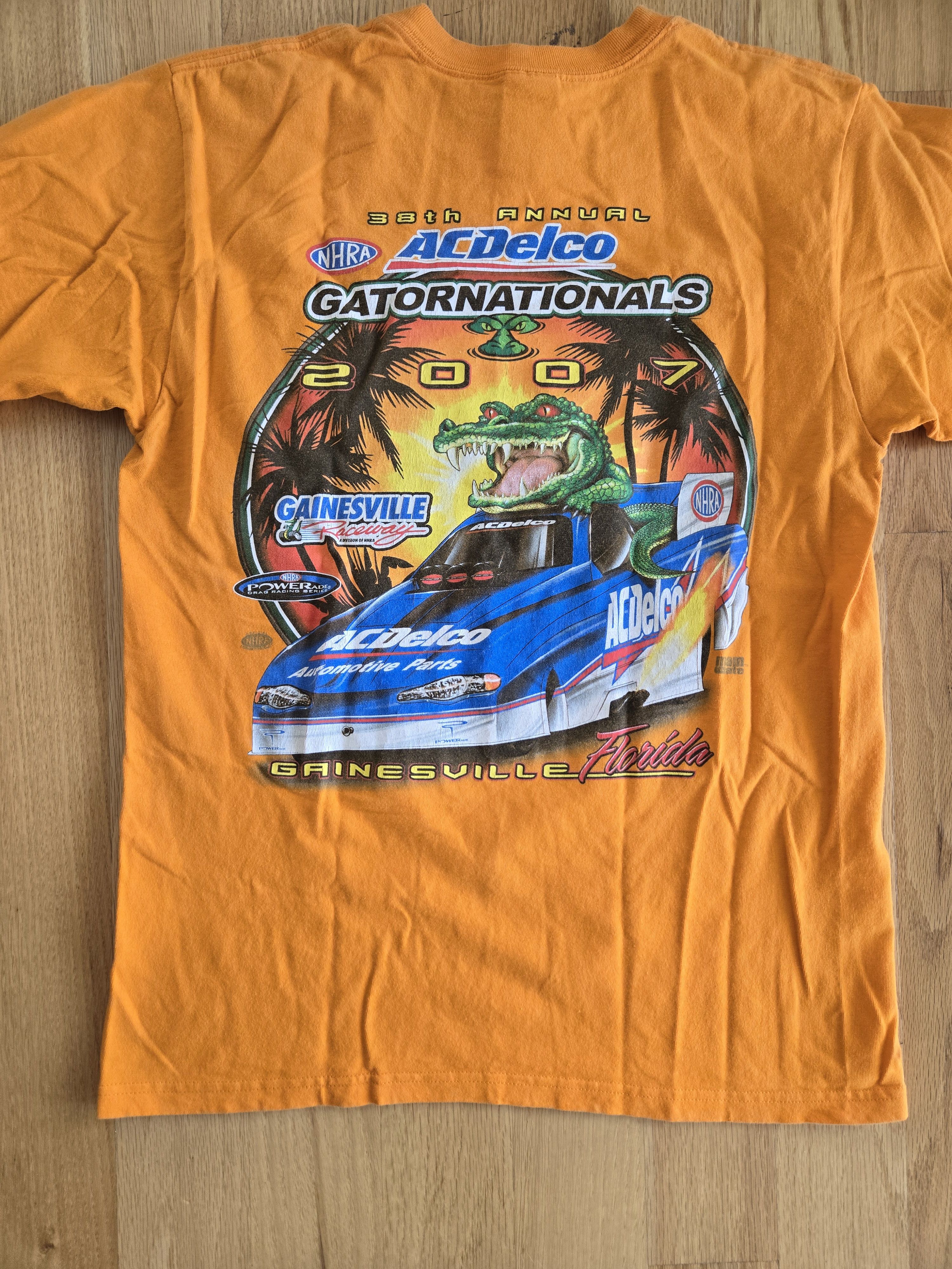 Anvil Vintage 2007 NHRA Gator Nationals Racing Tee AC Delco G Size US M / EU 48-50 / 2 - 5 Thumbnail