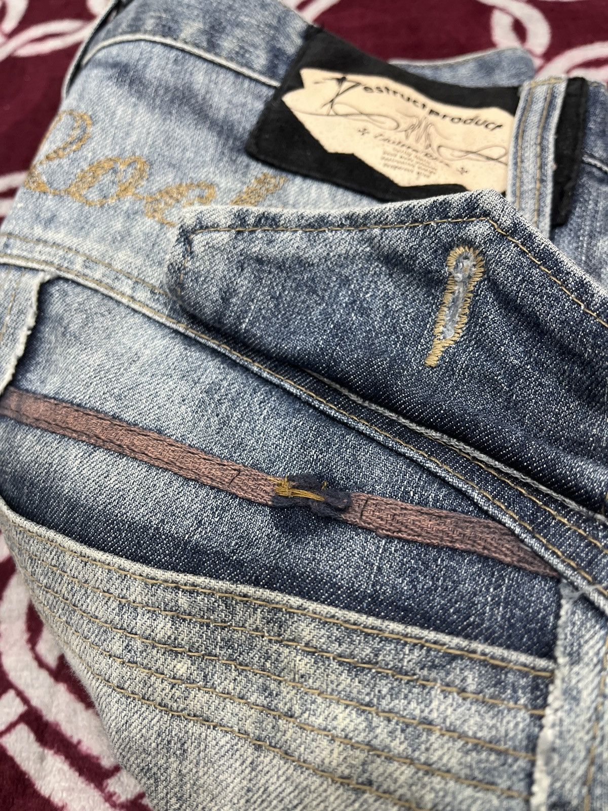 PPFM PPFM Destruct Product Eastern Rock Denim Size US 30 / EU 46 - 23 Thumbnail
