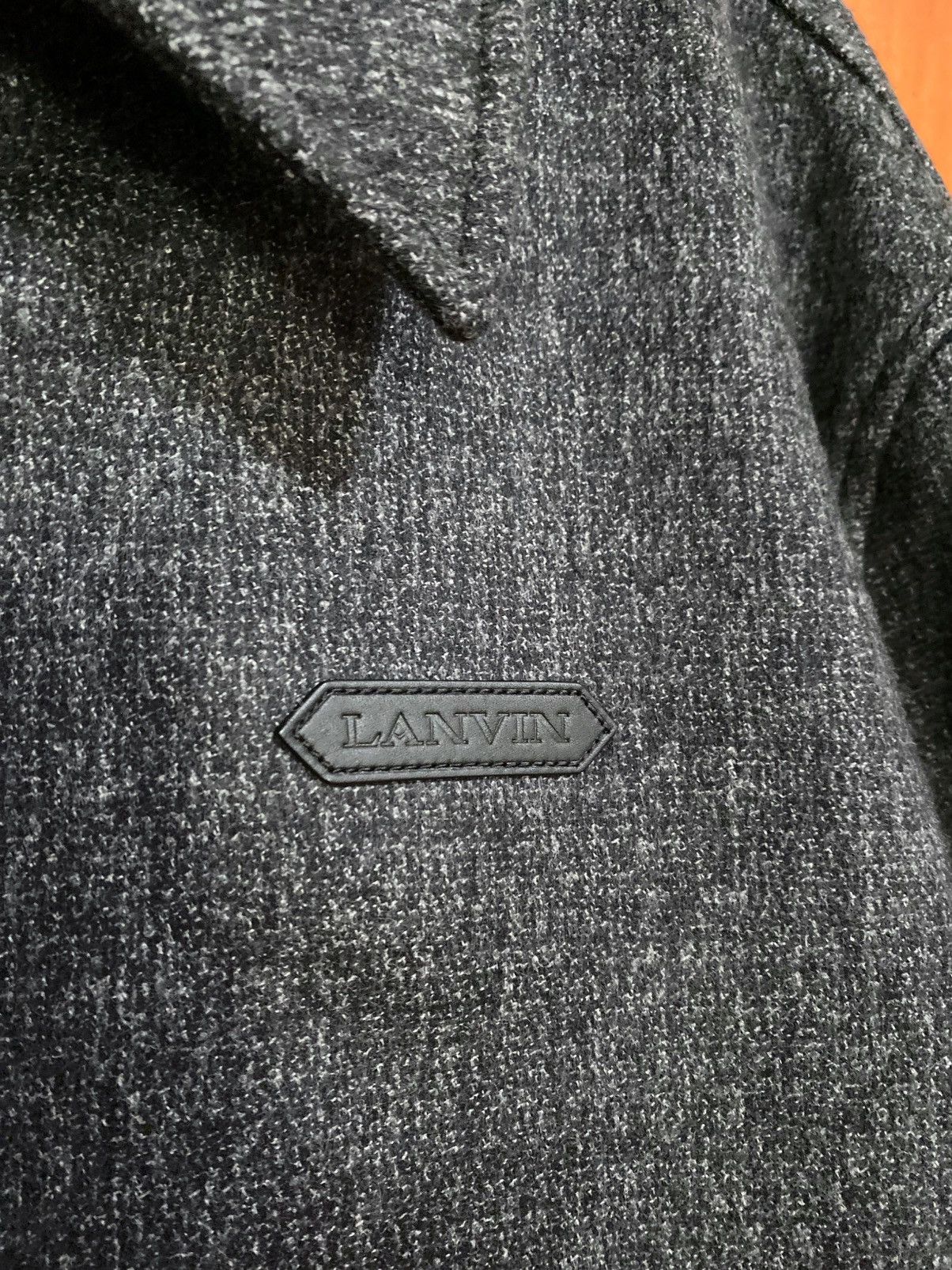 Lanvin Lanvin Wool-Blend Bomber Jacket size 48/us size M Size US M / EU 48-50 / 2 - 9 Thumbnail