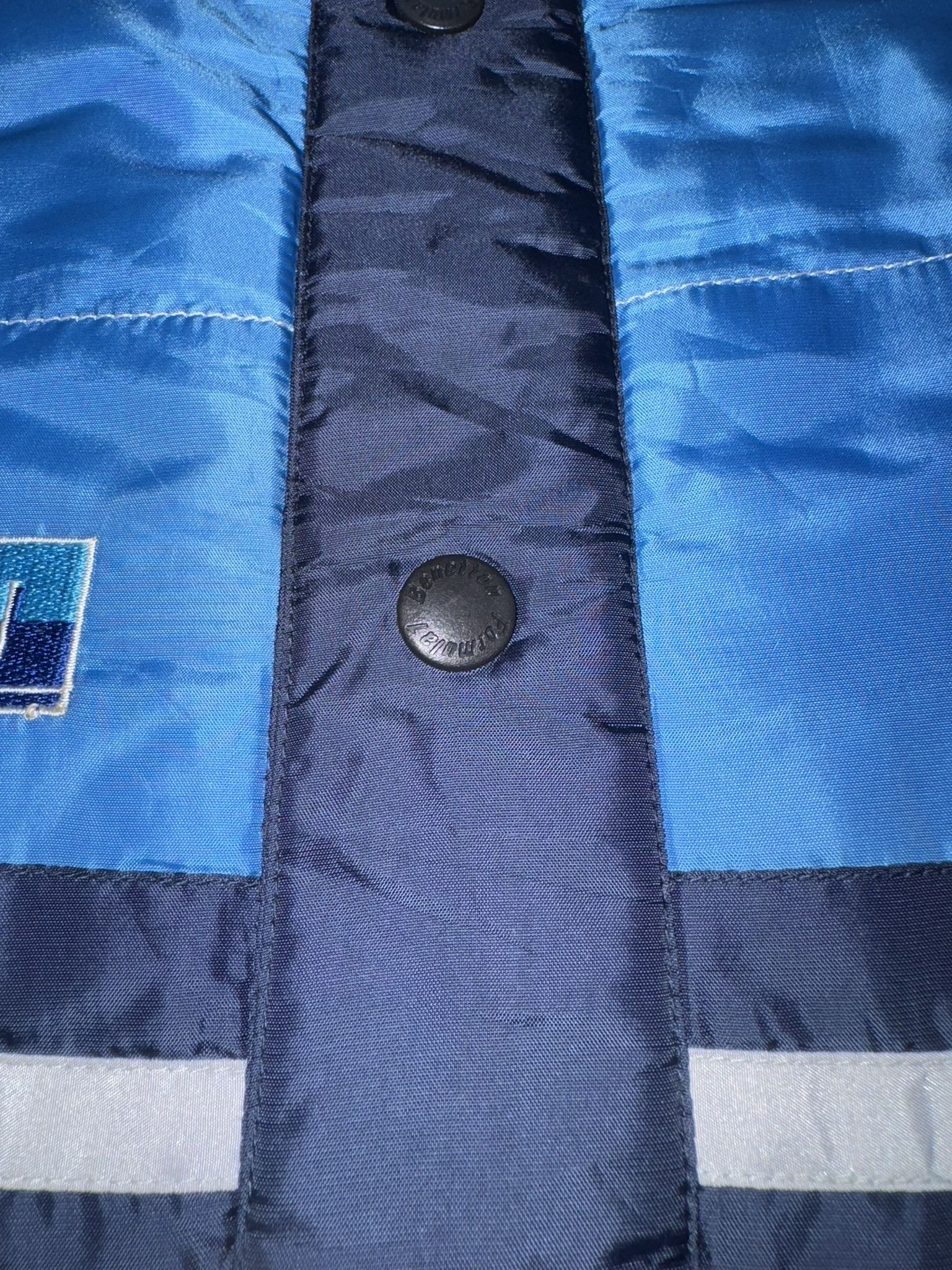 Formula 1 × Sports Specialties × Vintage Vintage 90's Benetton Formula 1 Crew Winter Long Jacket Size US L / EU 52-54 / 3 - 7 Thumbnail