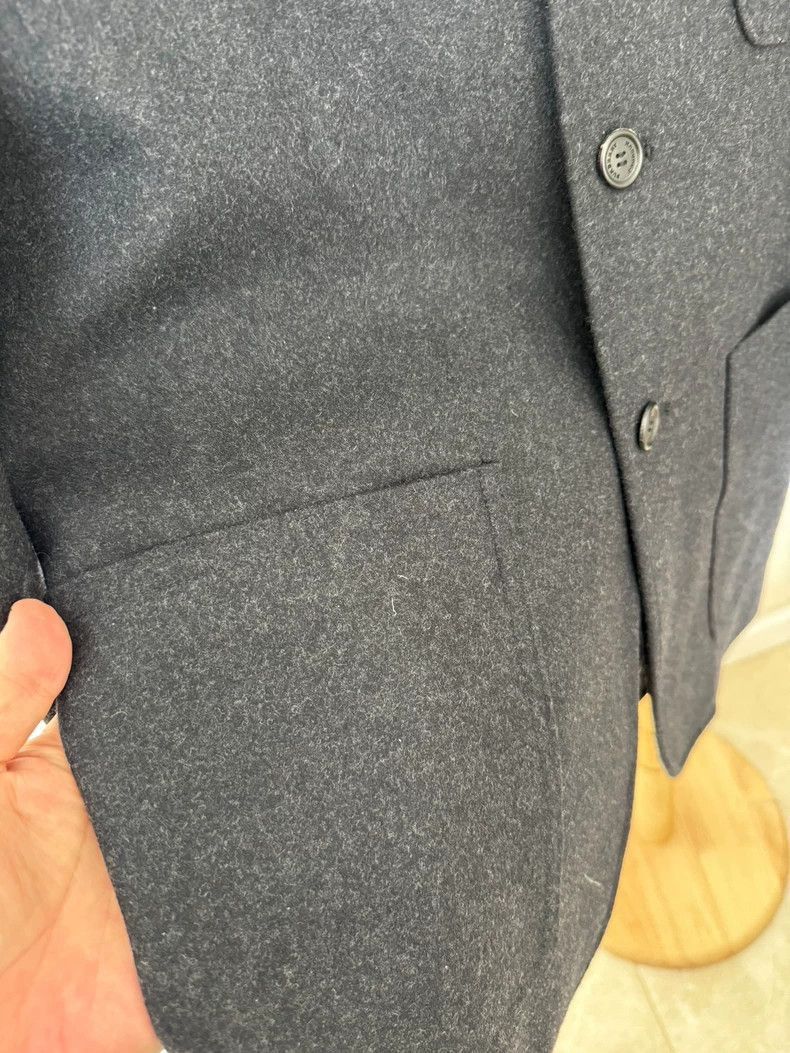 Burberry Burberry Burberry Men's Cashmere Wool Coat-2507 Size US L / EU 52-54 / 3 - 8 Thumbnail