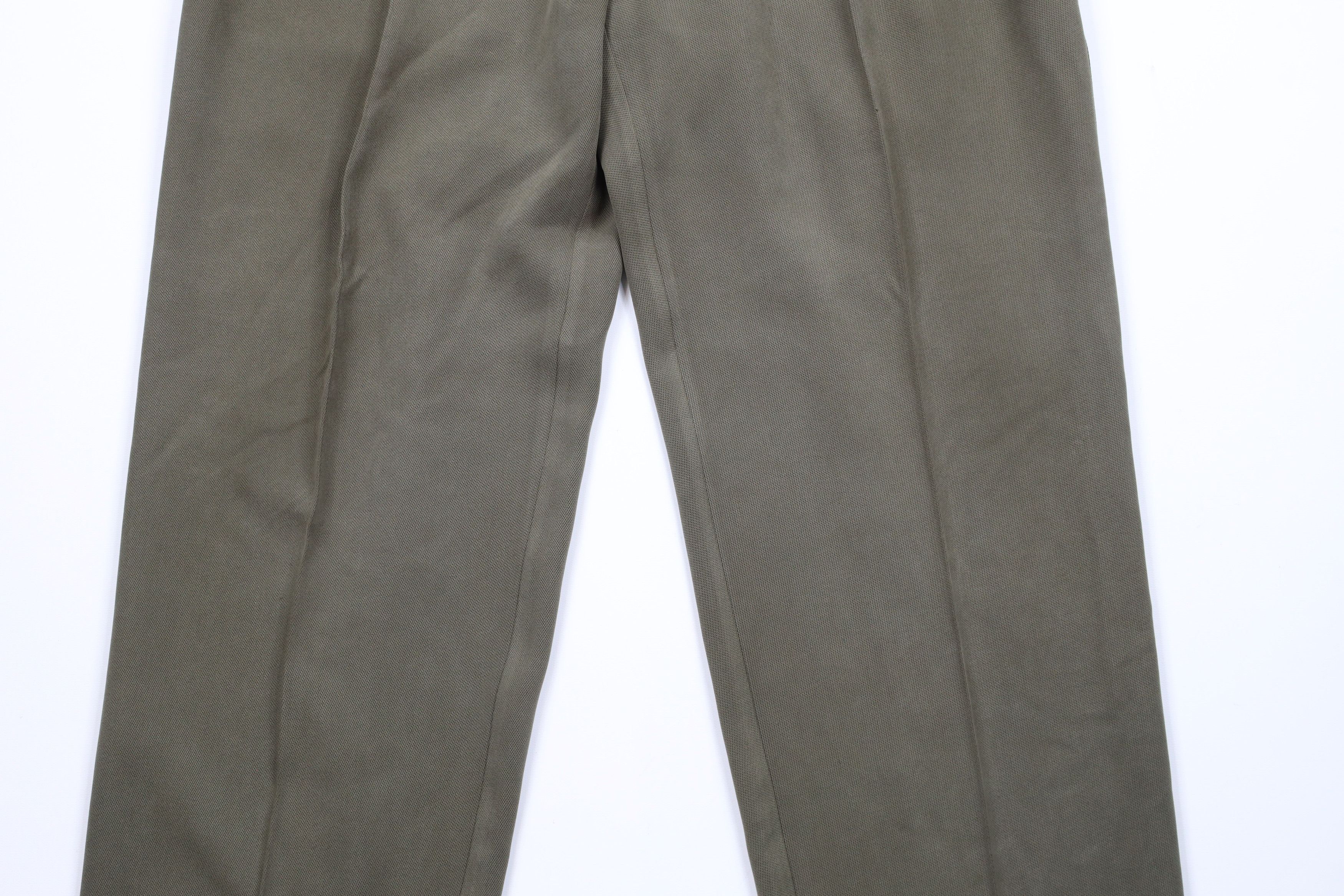 Tommy Bahama Vintage 90s Tommy Bahama Pleated Wide Leg Chino Pants Green Size US 36 / EU 52 - 3 Thumbnail