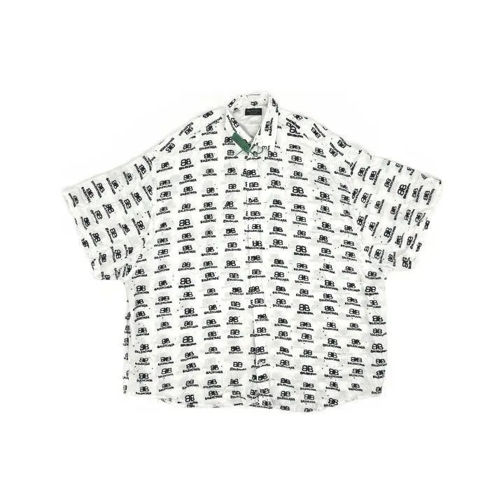 Balenciaga Balenciaga Balenciaga SS23 Logo Print Regular Fit Shirt -2 Size US M / EU 48-50 / 2 - 2 Thumbnail