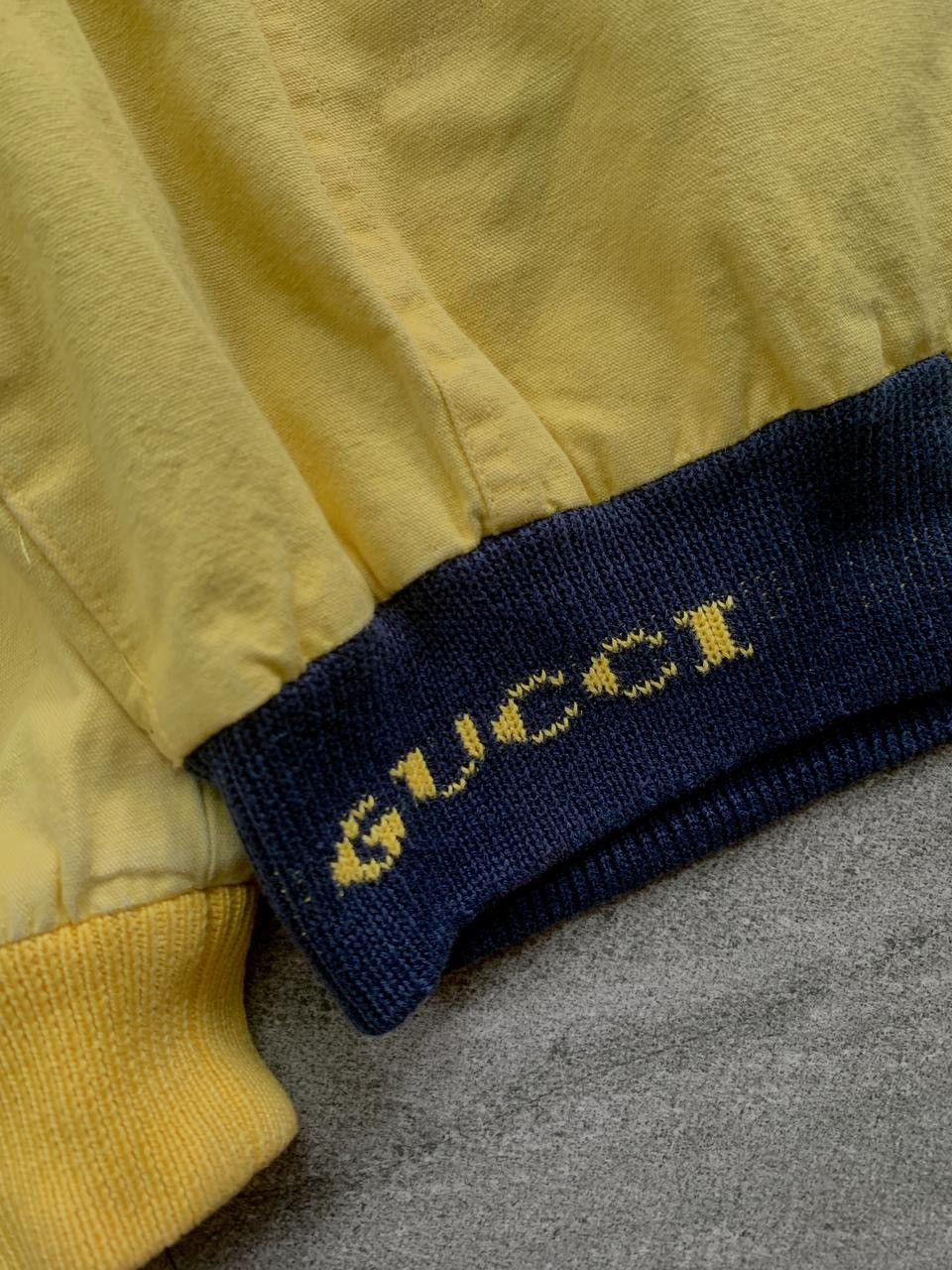 Gucci FREE TAX! 90s Canvas Cropped Work Jacket Size US L / EU 52-54 / 3 - 7 Thumbnail
