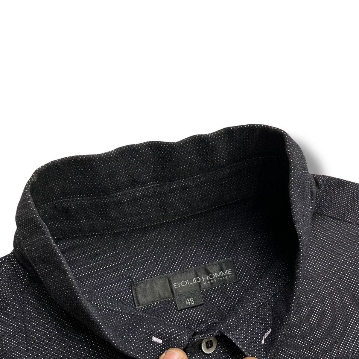 Solid Homme Navy solidhomme short sleeve button ups shirt Size US S / EU 44-46 / 1 - 5 Thumbnail